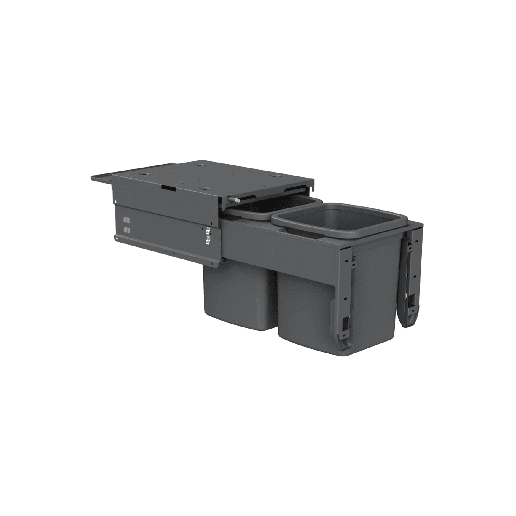 Concelo 2 x 13L Buckets | Door Pull | Cinder