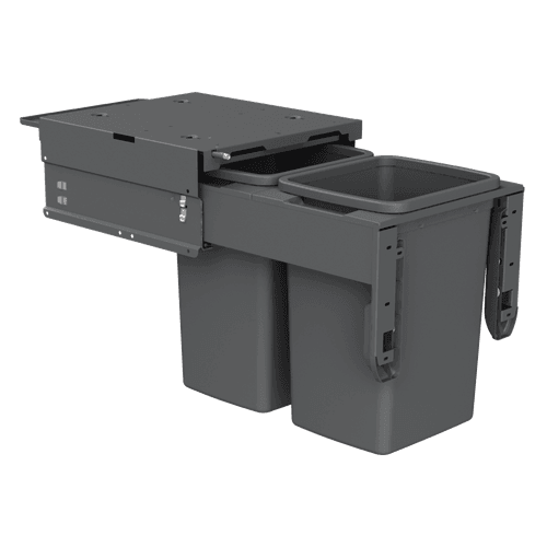 Concelo Bin 2 x 20L Buckets | Door Pull