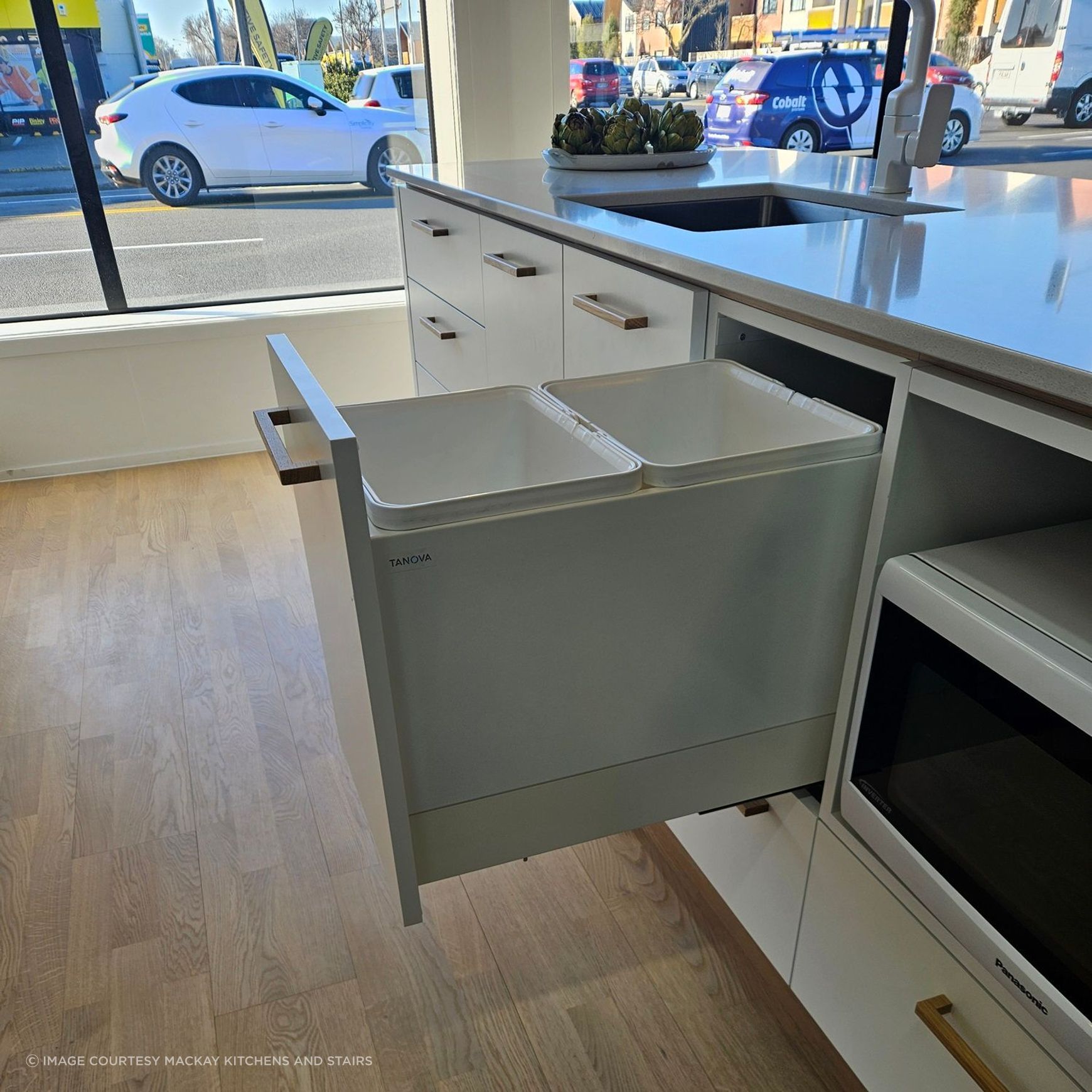 Tanova FLEX Kitchen Bin Solution For Slimline Drawers