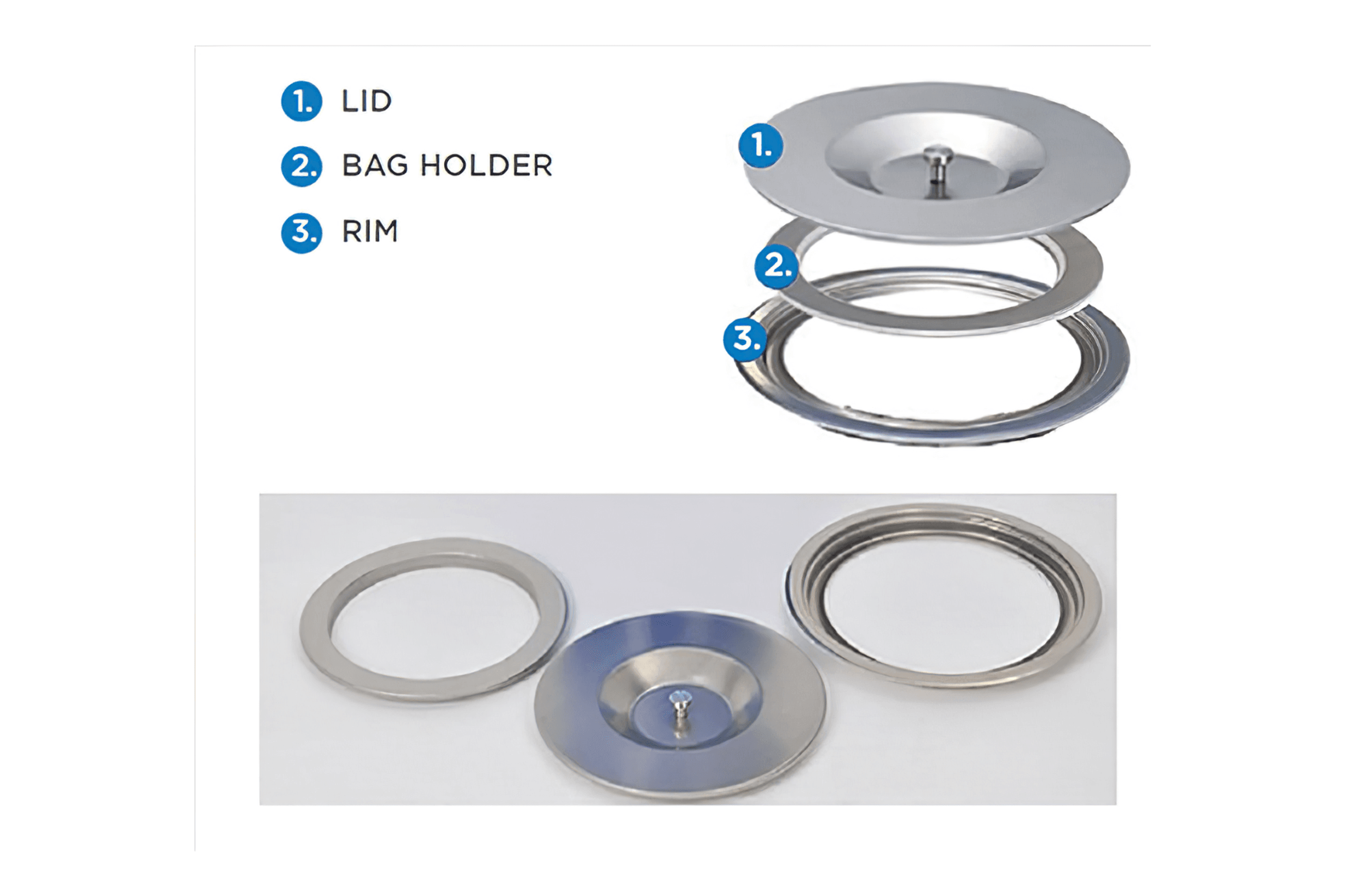 Krome Benchtop Lid