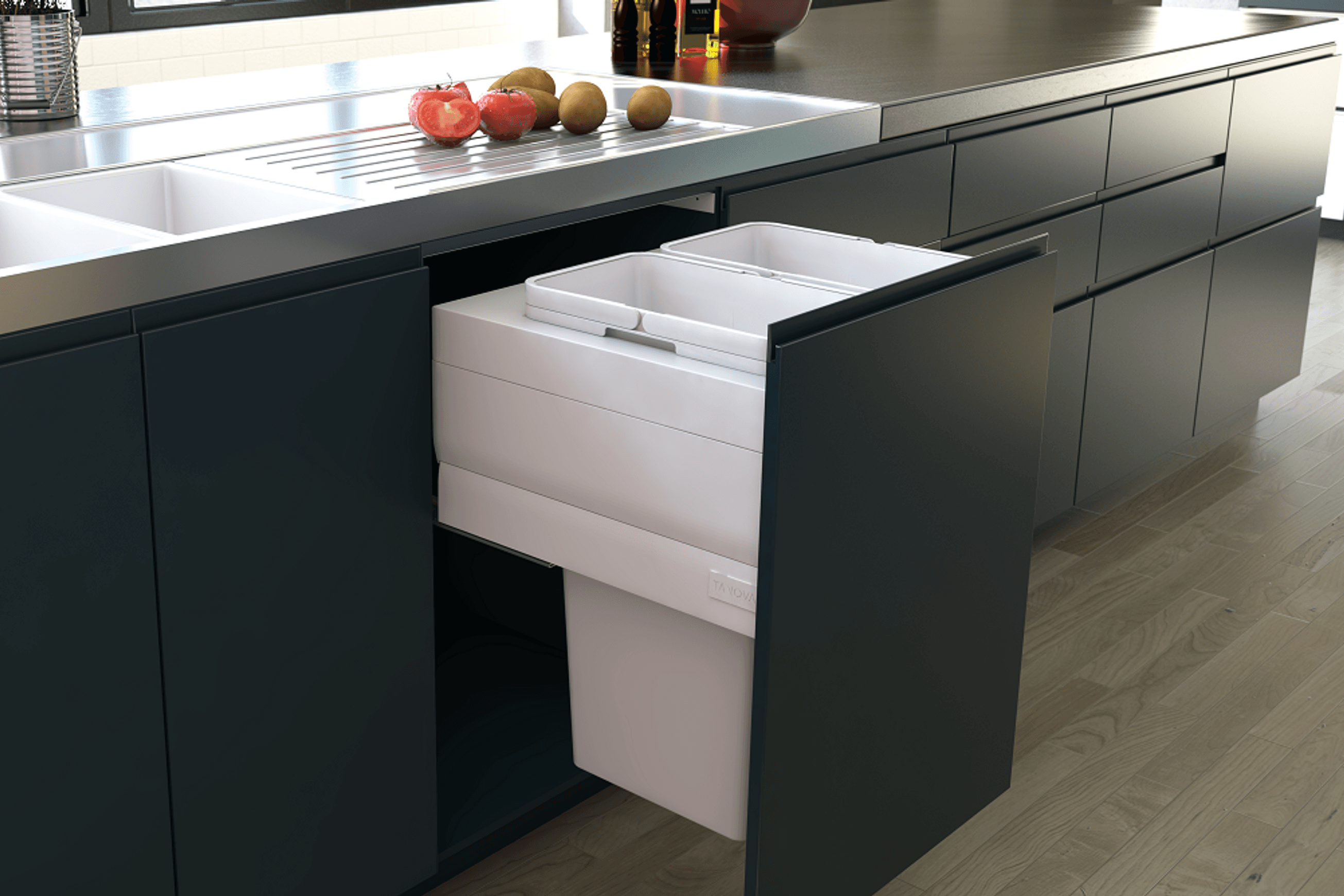 Tanova Designer Series Kitchen Waste Bins