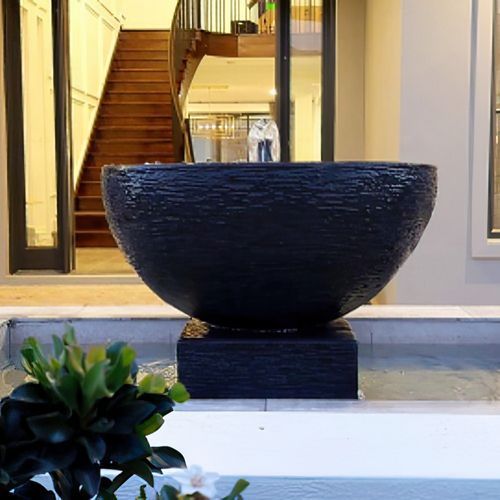 Bowl Black | Residential Water Feature