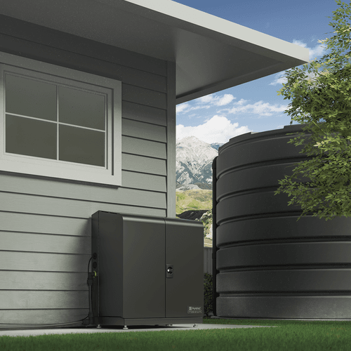 Hybrid-P6-BL Rainwater System