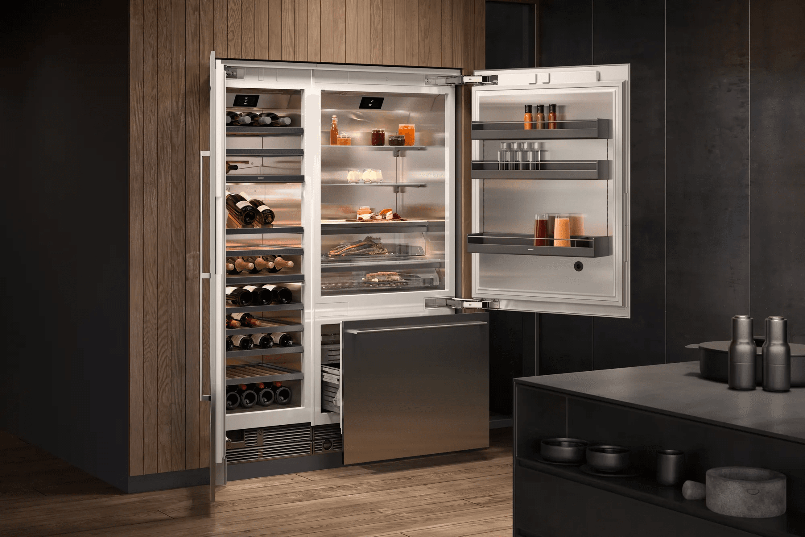Gaggenau Vario Wine Cooler W/ Glass Door 400 Series