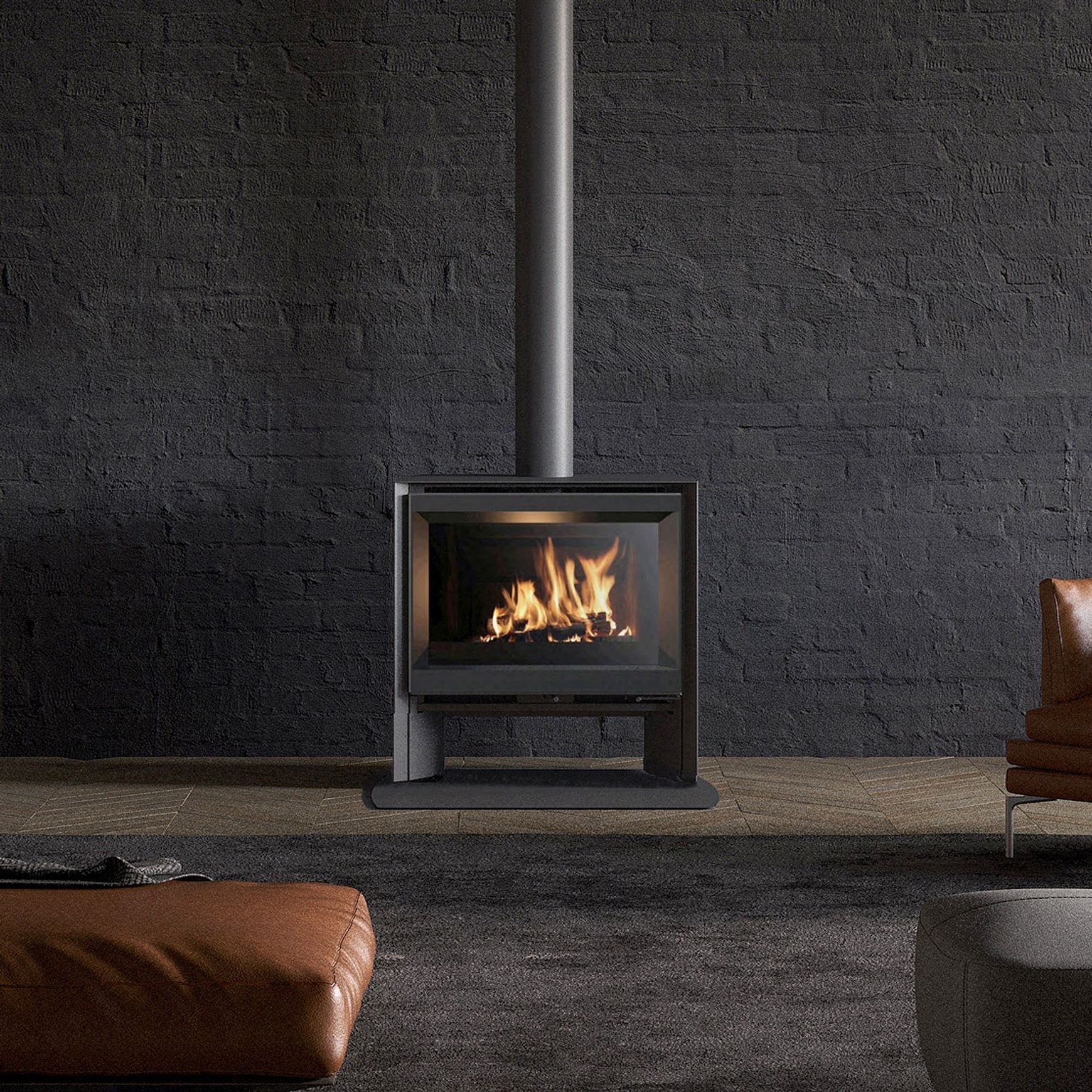 STUV 6 Freestanding - Fireplace - 66-55H