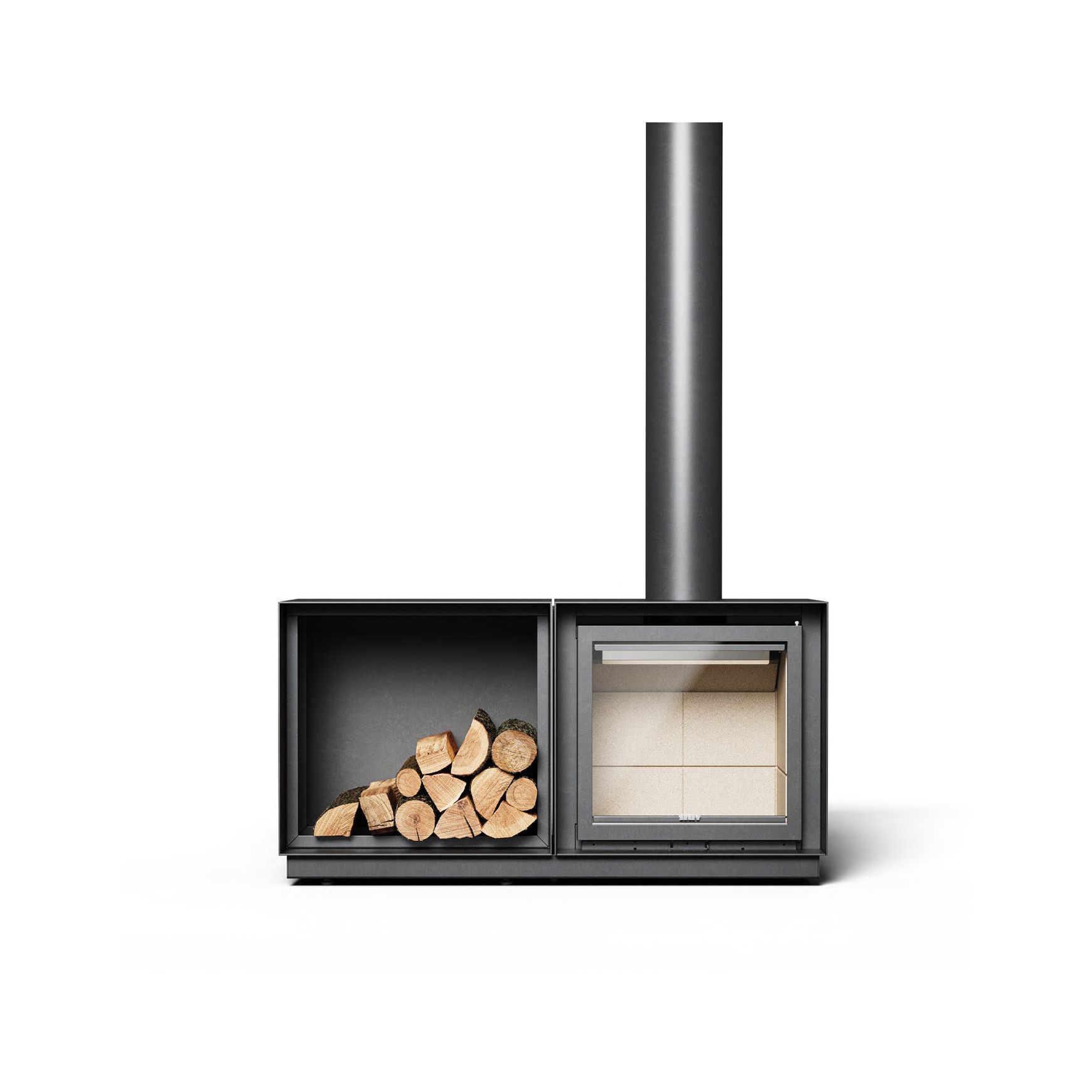 STUV 16 - 58 - D4 Fireplace