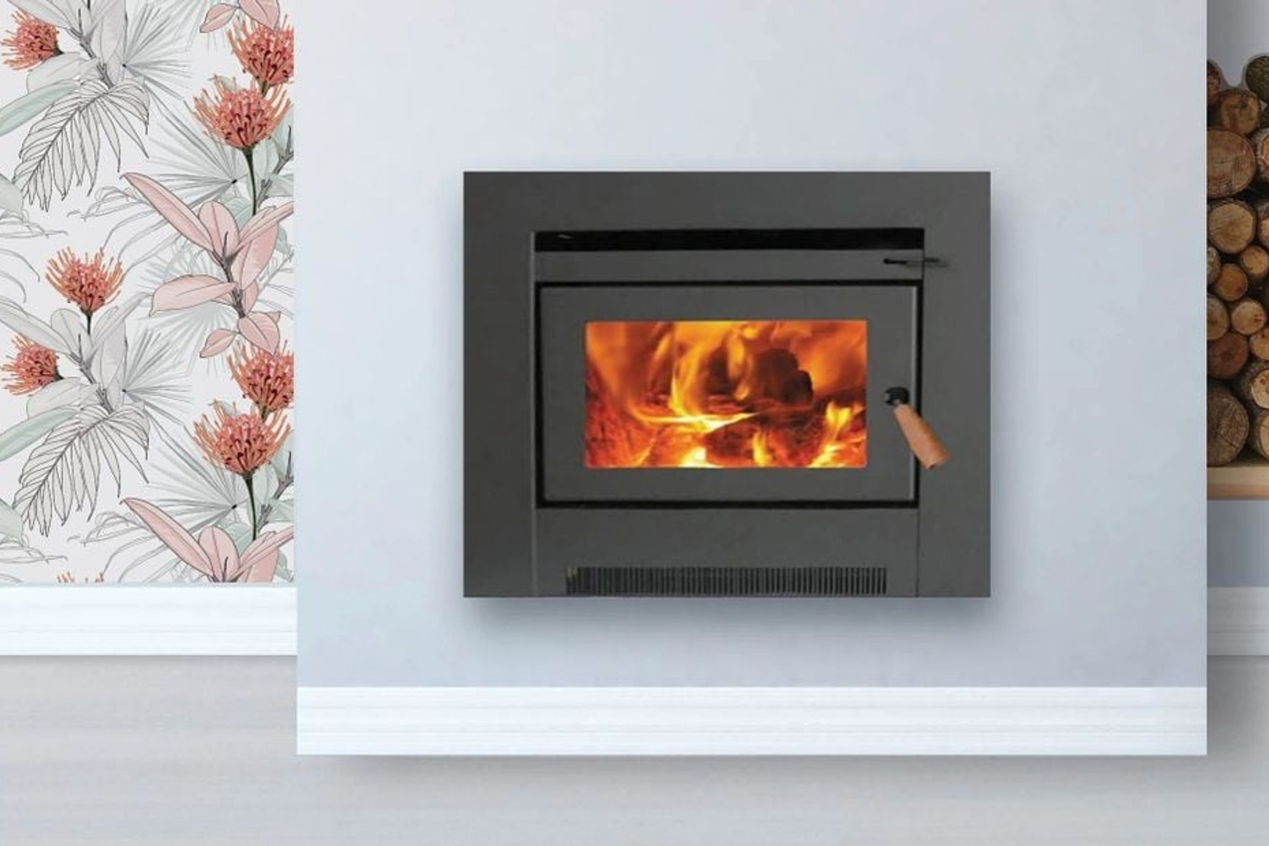 Aranbe 220 Inbuilt Wood Heater