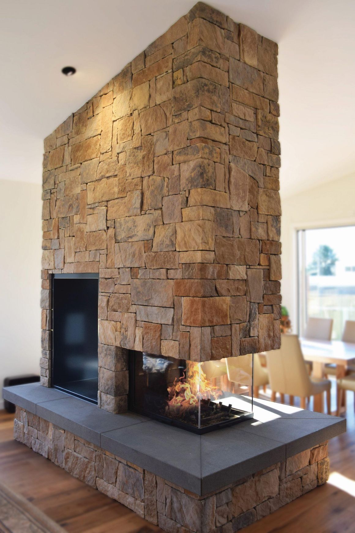 Axis EPI950 3 Sided Fireplace