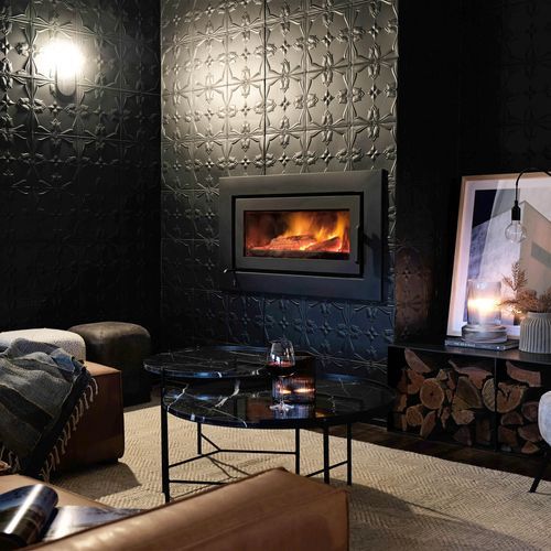 Kemlan Super Nova Freestanding Rural Wood Fireplace