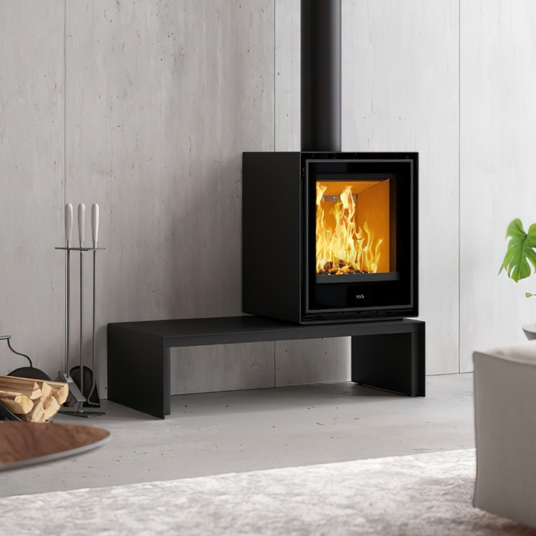 ADF Clare 60S Freestanding Wood Fireplace