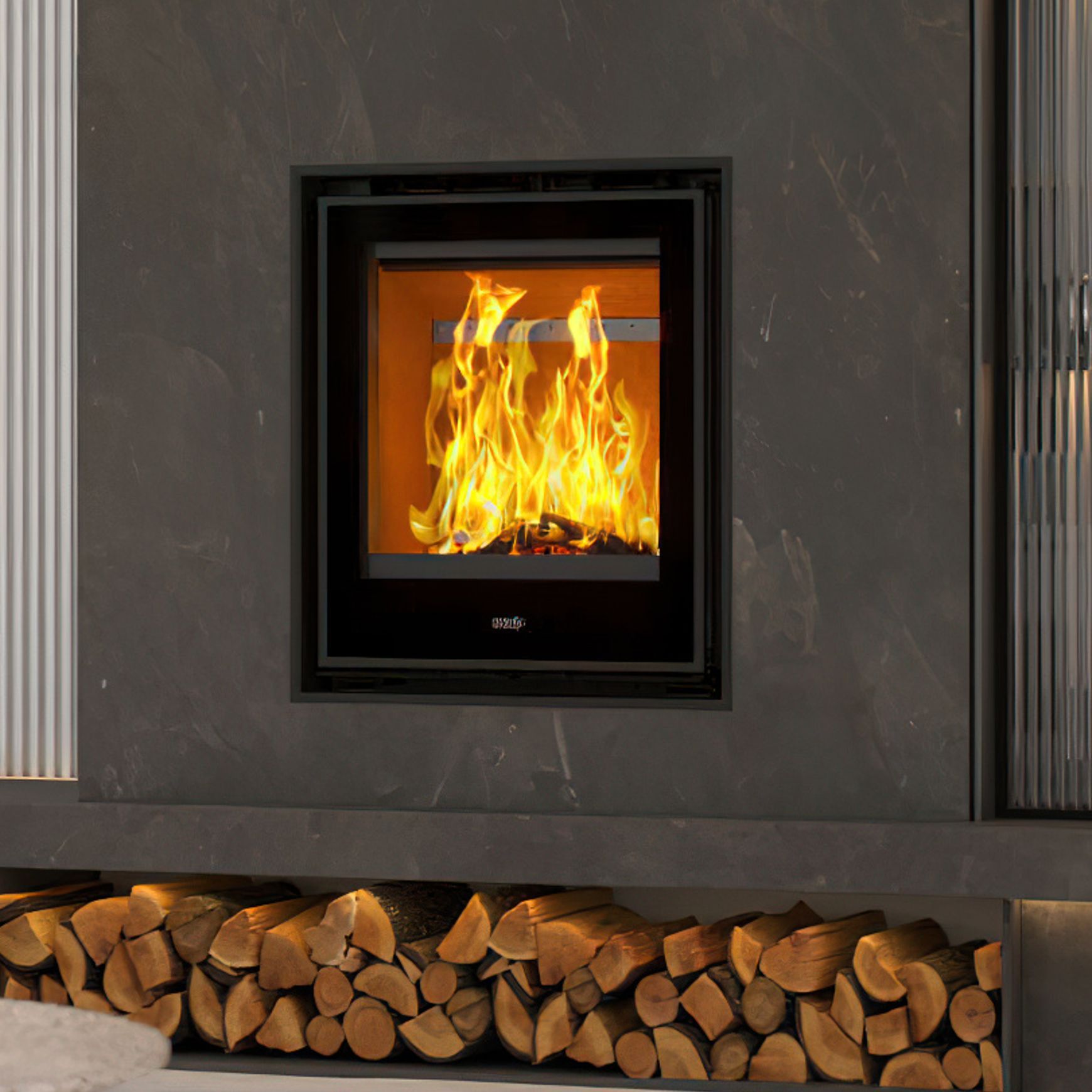 ADF Clare 60S Insert Wood Fireplace