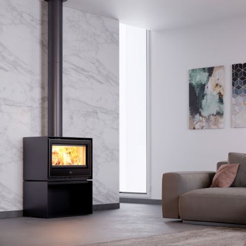 ADF Clare 80S Freestanding Wood Fireplace