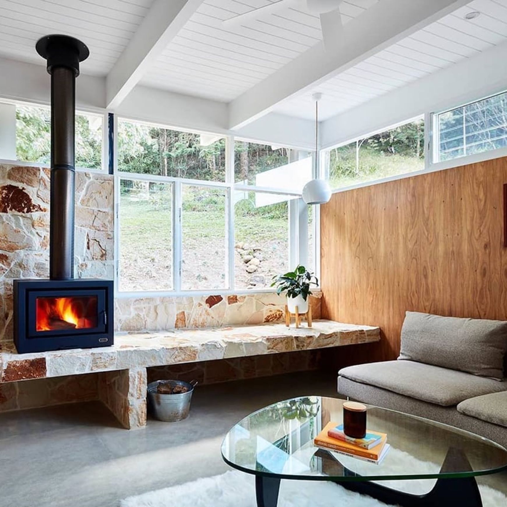 Kemlan Cube Wood Fireplace