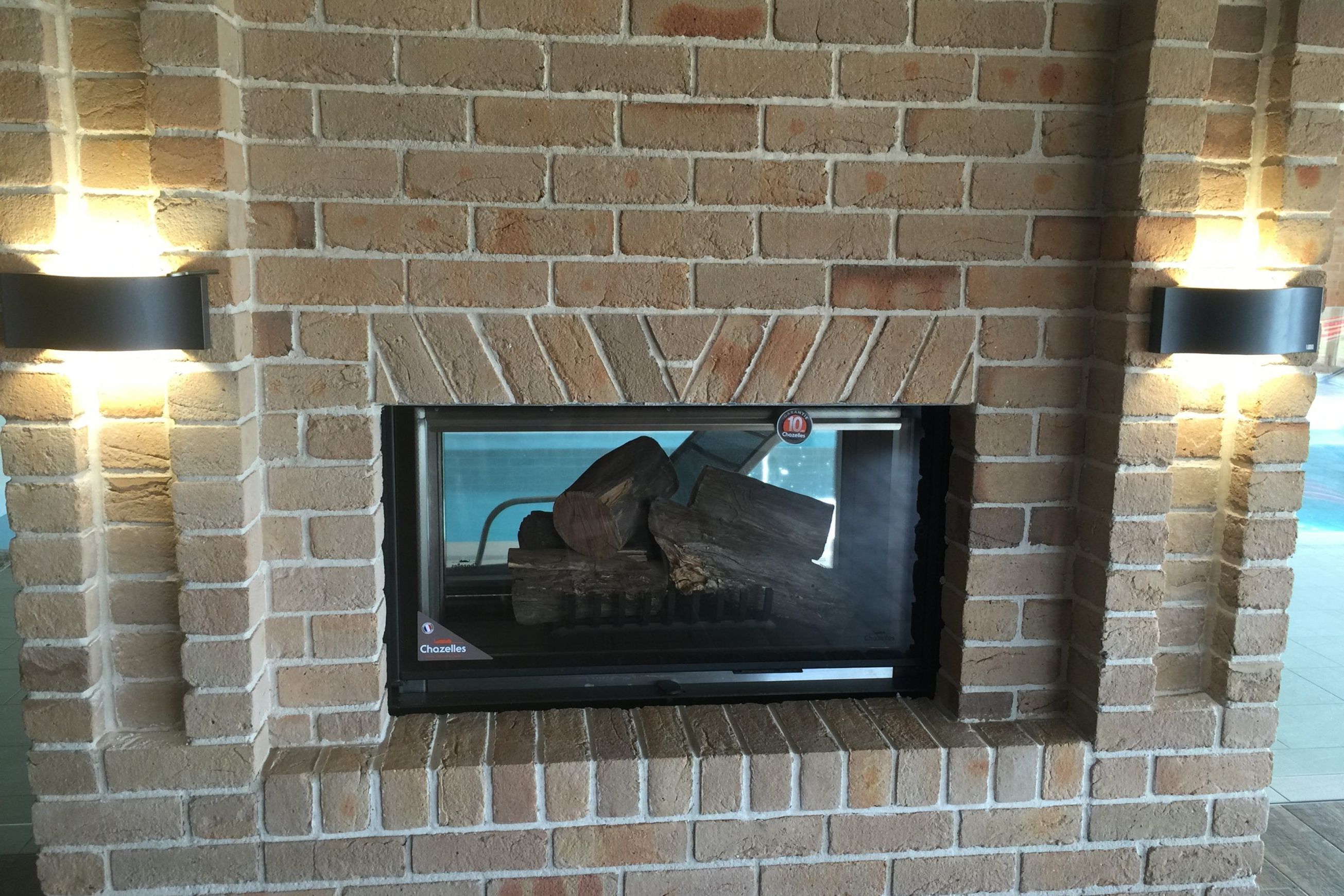 Cheminee Chazelles Df1200 Designer Wood Fireplace