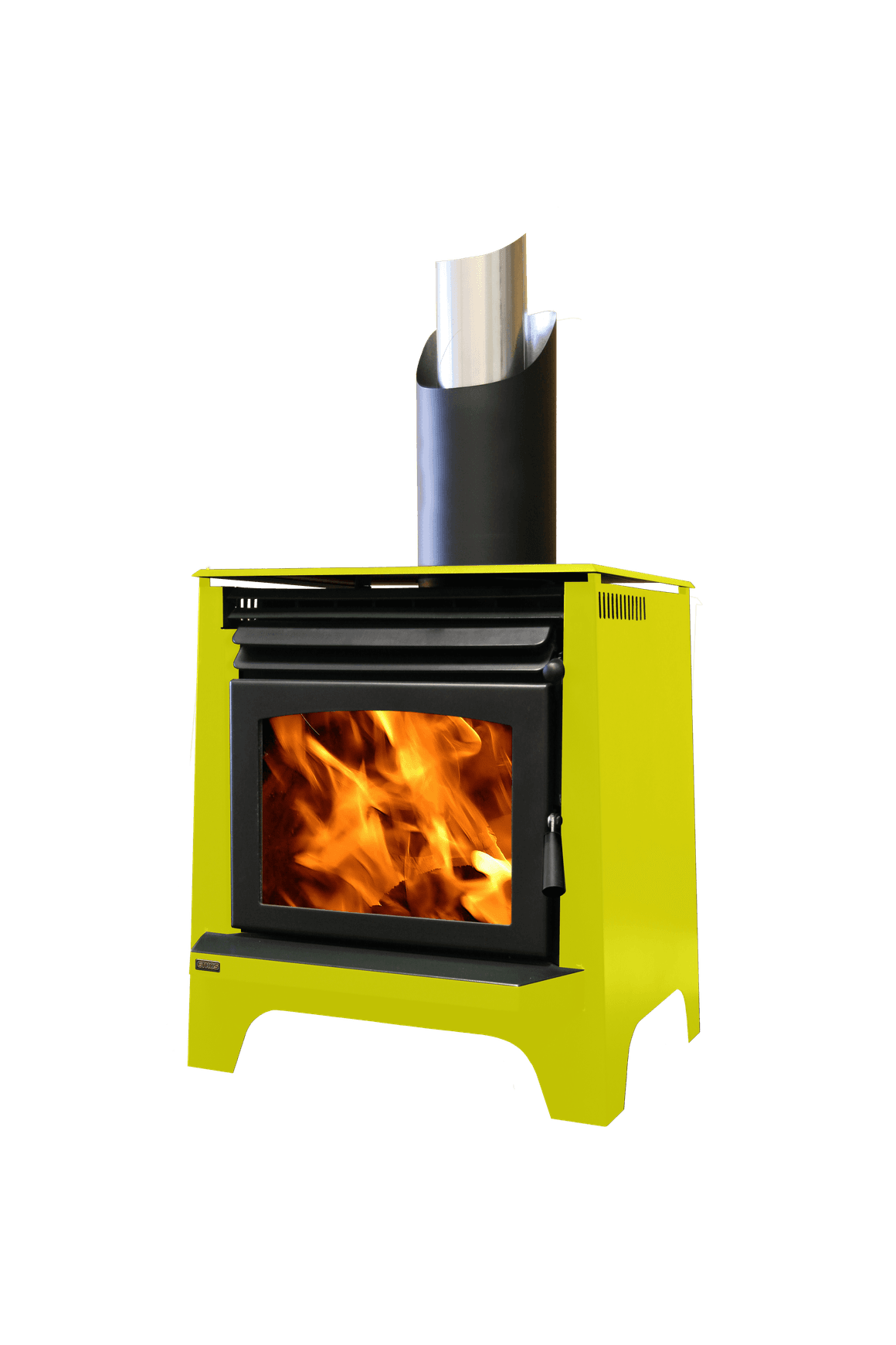 Ethos Phoenix Freestanding Wood Fireplace