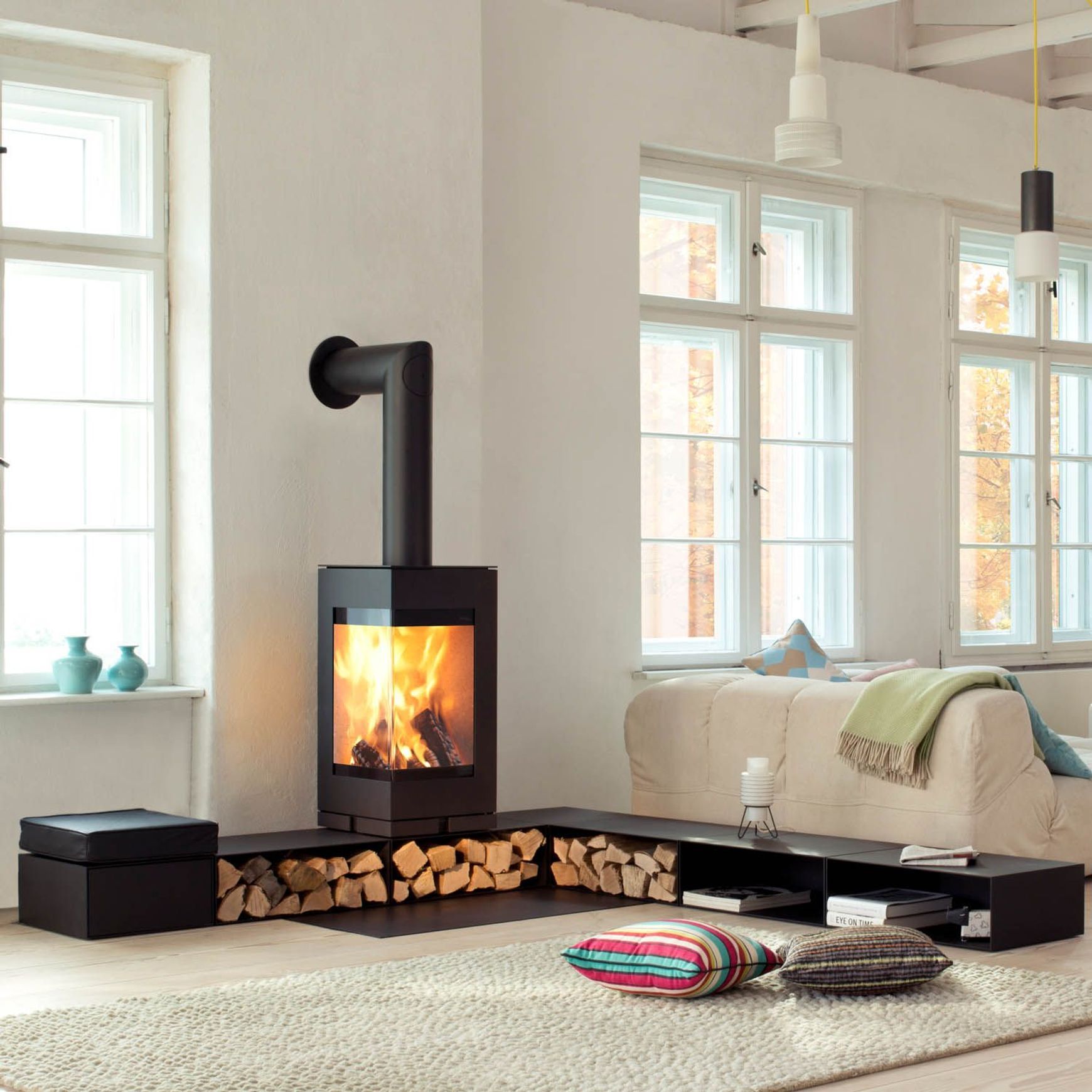 Elements 400 Corner Fireplace