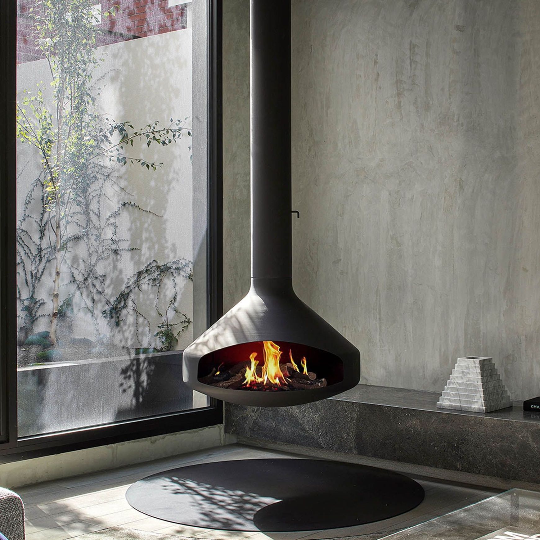 Ergofocus - Suspended Fireplace