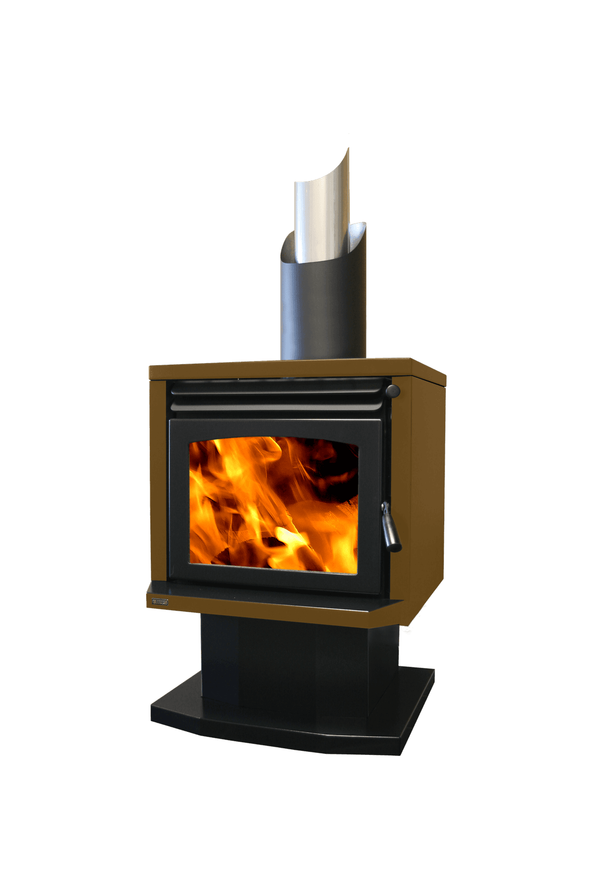 Ethos Genesis Freestanding Wood Fireplace