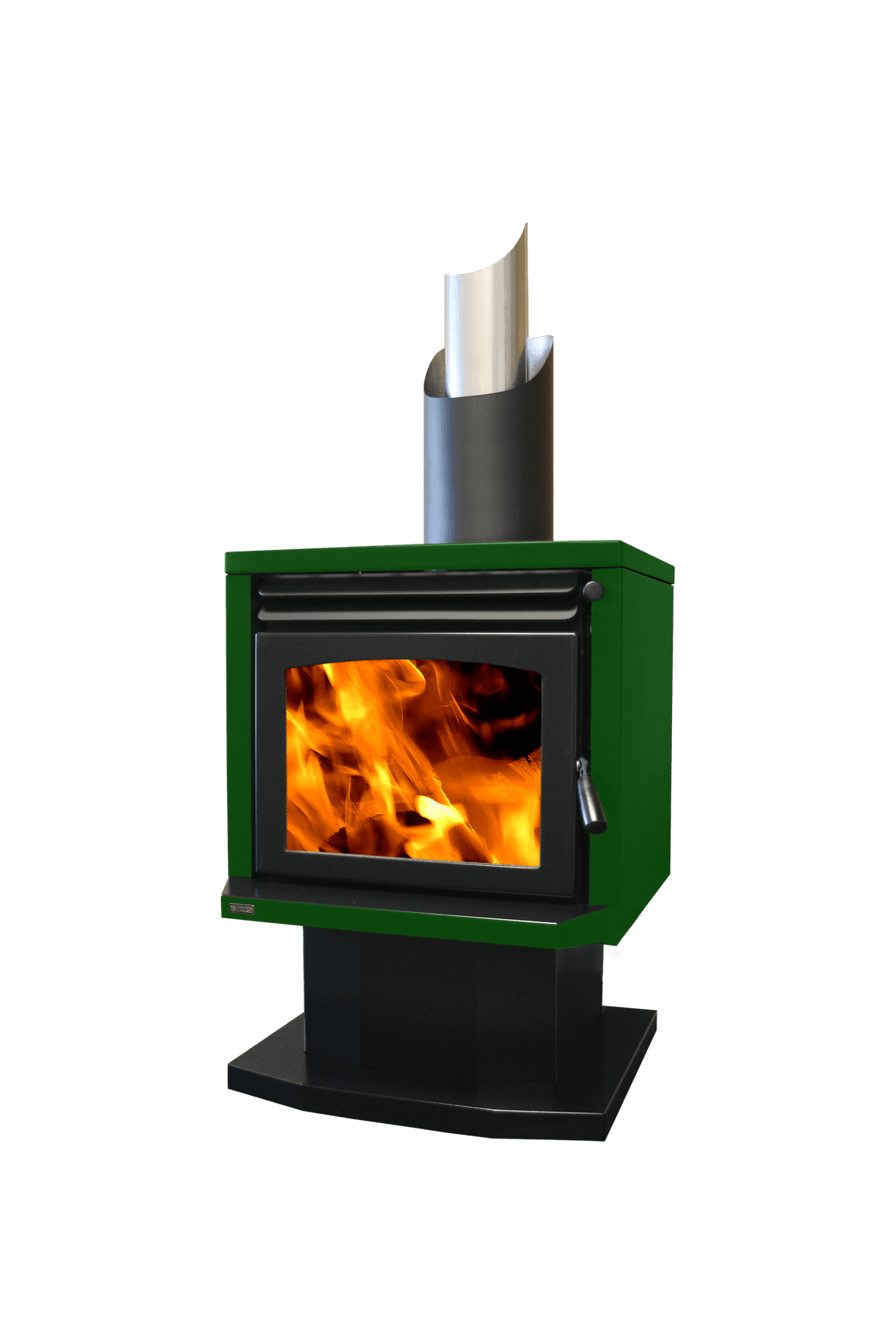 Ethos Genesis Freestanding Wood Fireplace