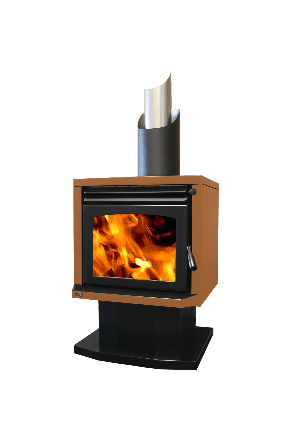 Ethos Genesis Freestanding Wood Fireplace