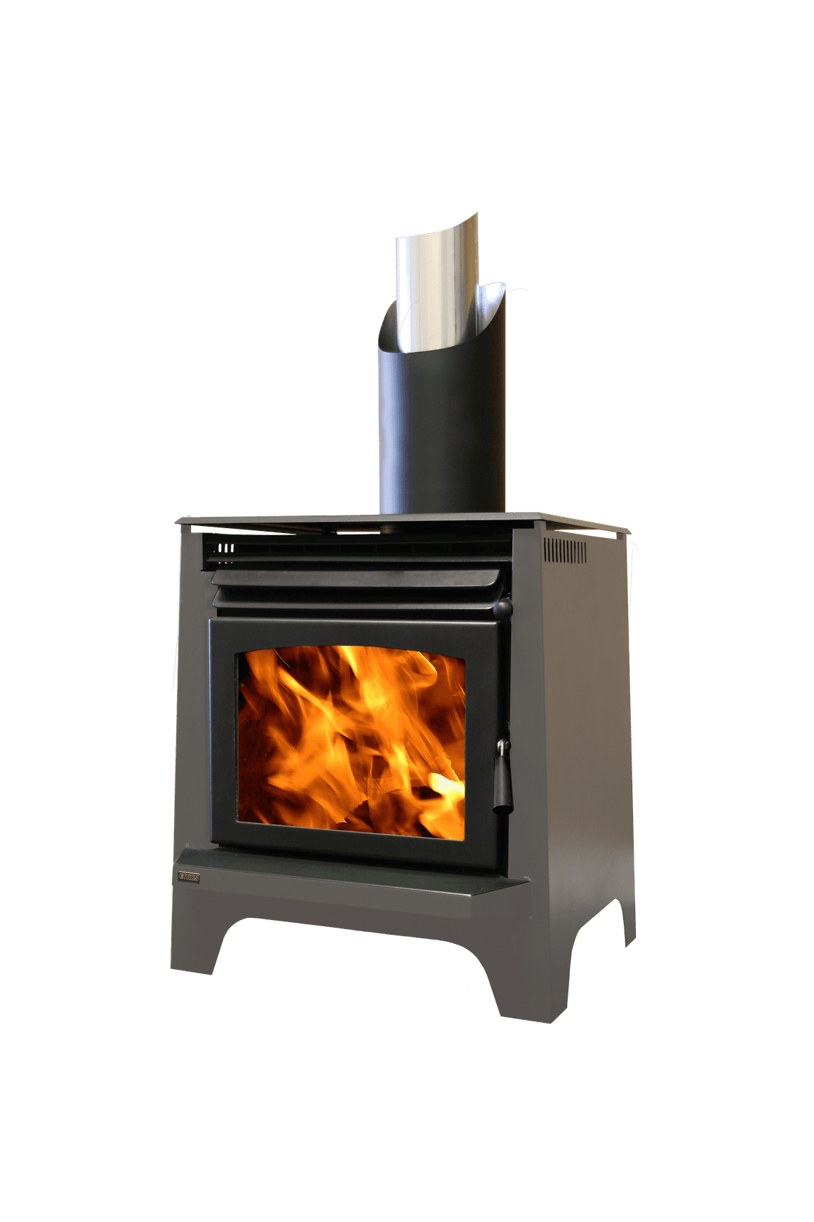 Ethos Phoenix Freestanding Wood Fireplace