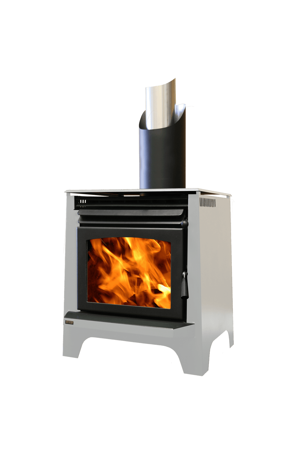 Ethos Phoenix Freestanding Wood Fireplace