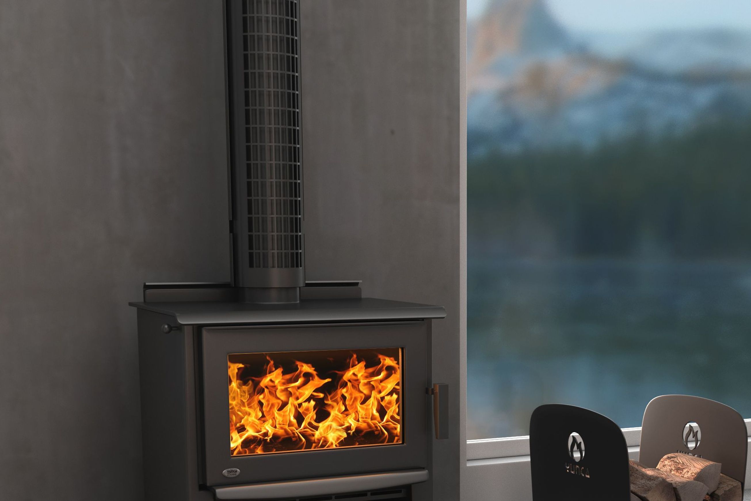 Monte Euro Wood Burner