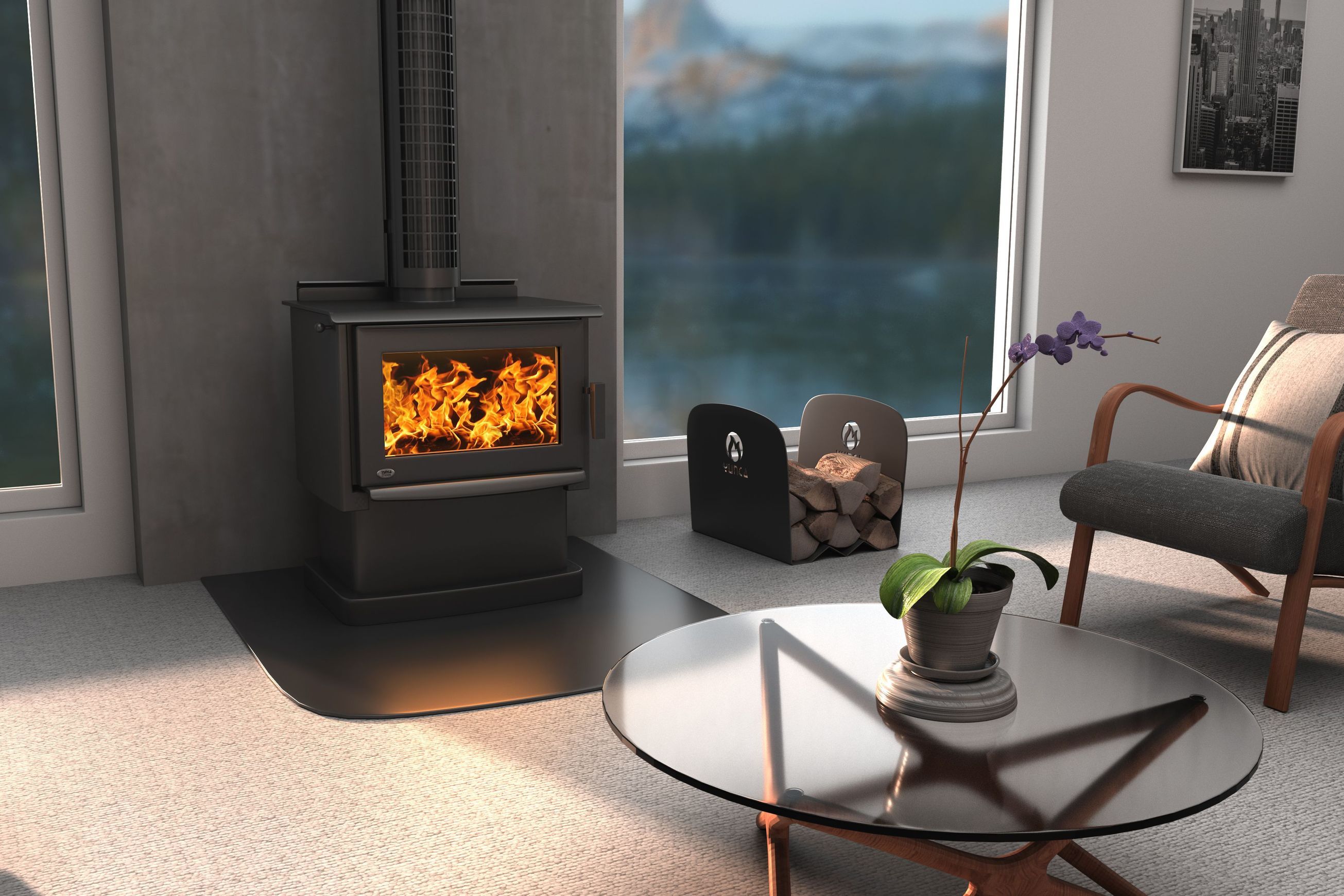 Monte Base Wood Burner