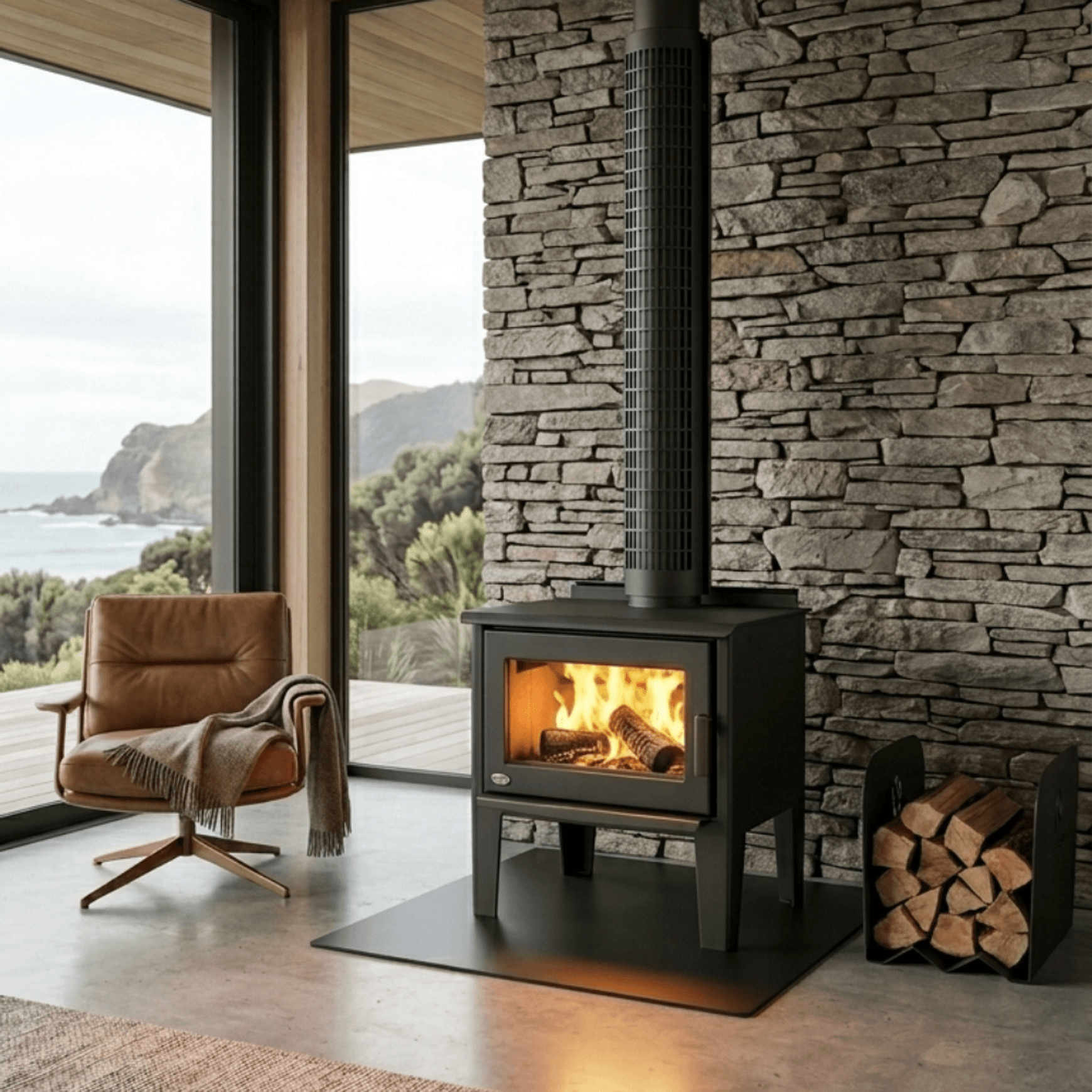 Monte Leg Wood Burner