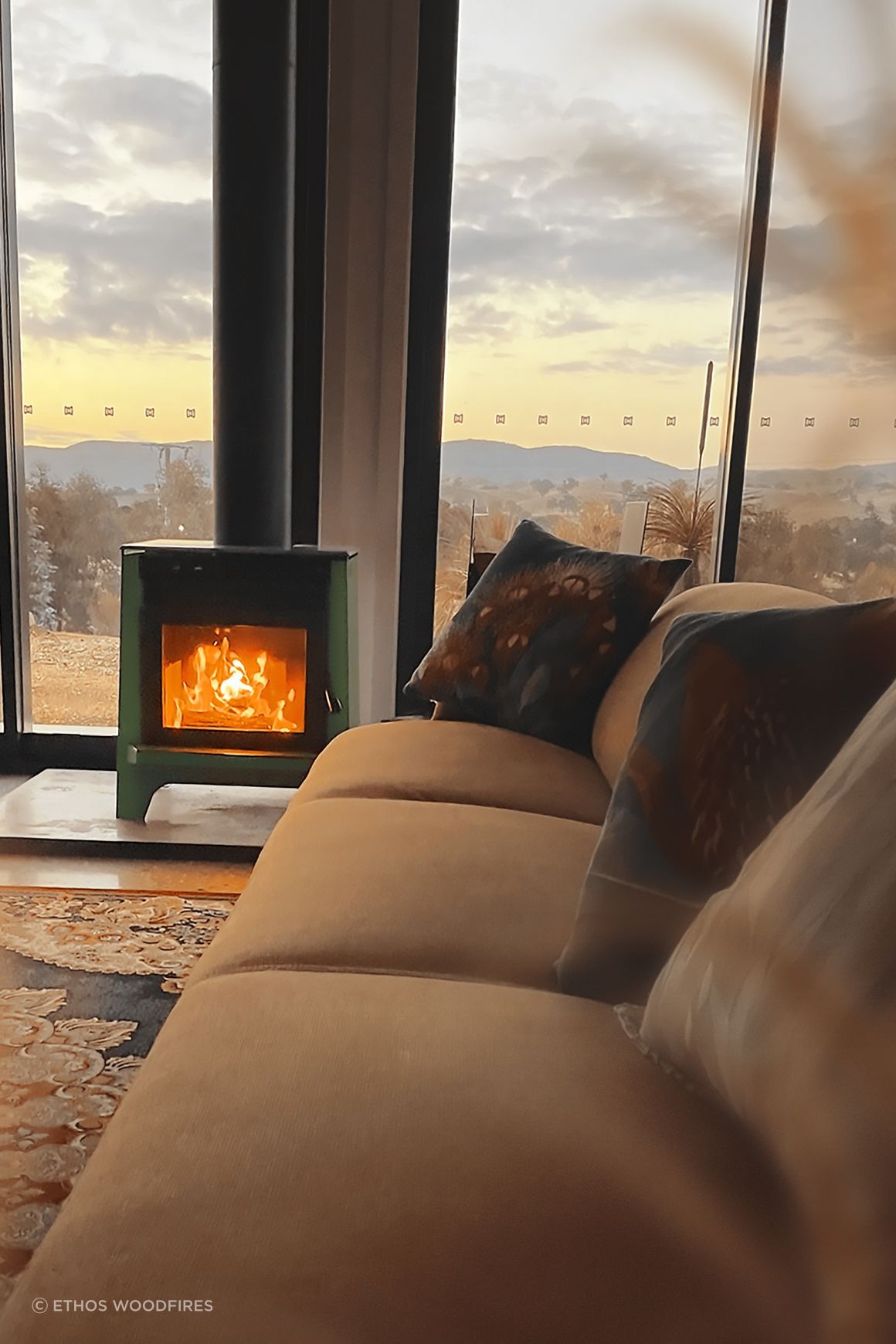 Phoenix Freestanding Fire