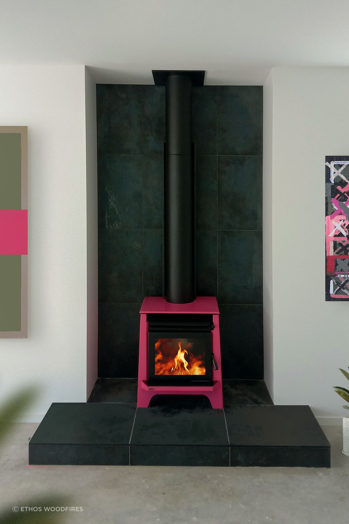 Phoenix Freestanding Fire