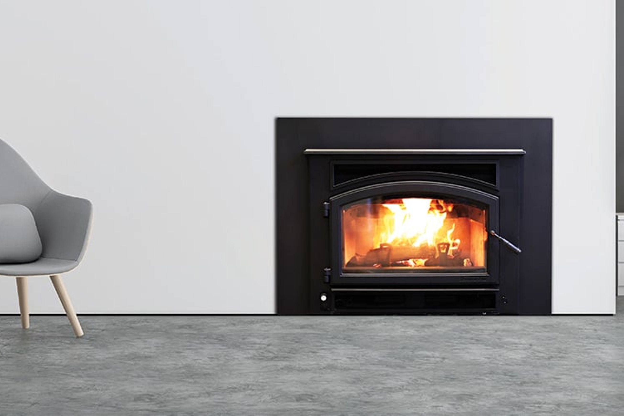 Quadrafire Expedition Inbuilt Wood Fireplace
