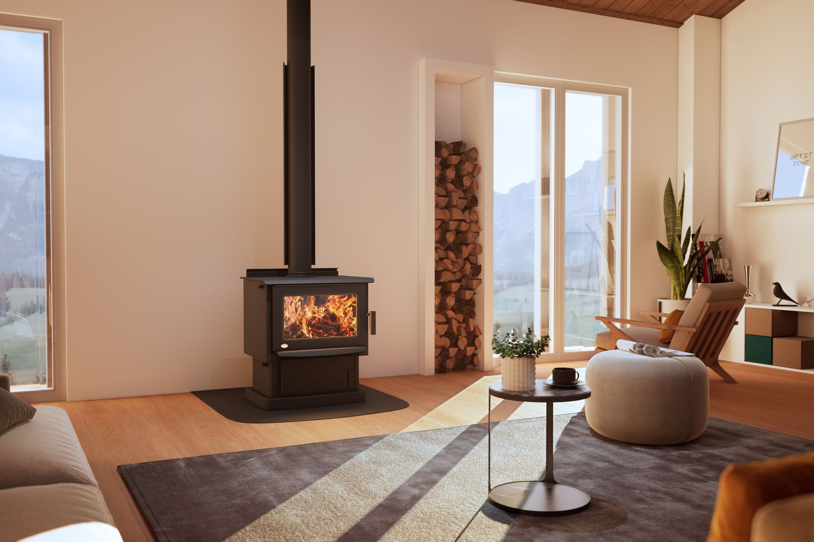Ruby Ultra Low Emission Woodburner