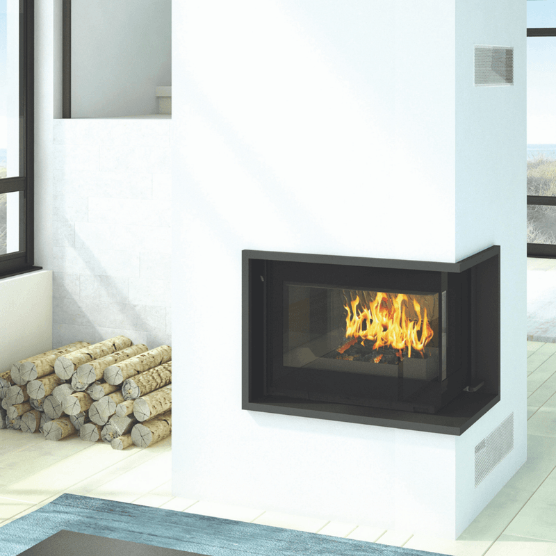 Seguin Europa 7 VL - Black Glass, Swing & Lift Door