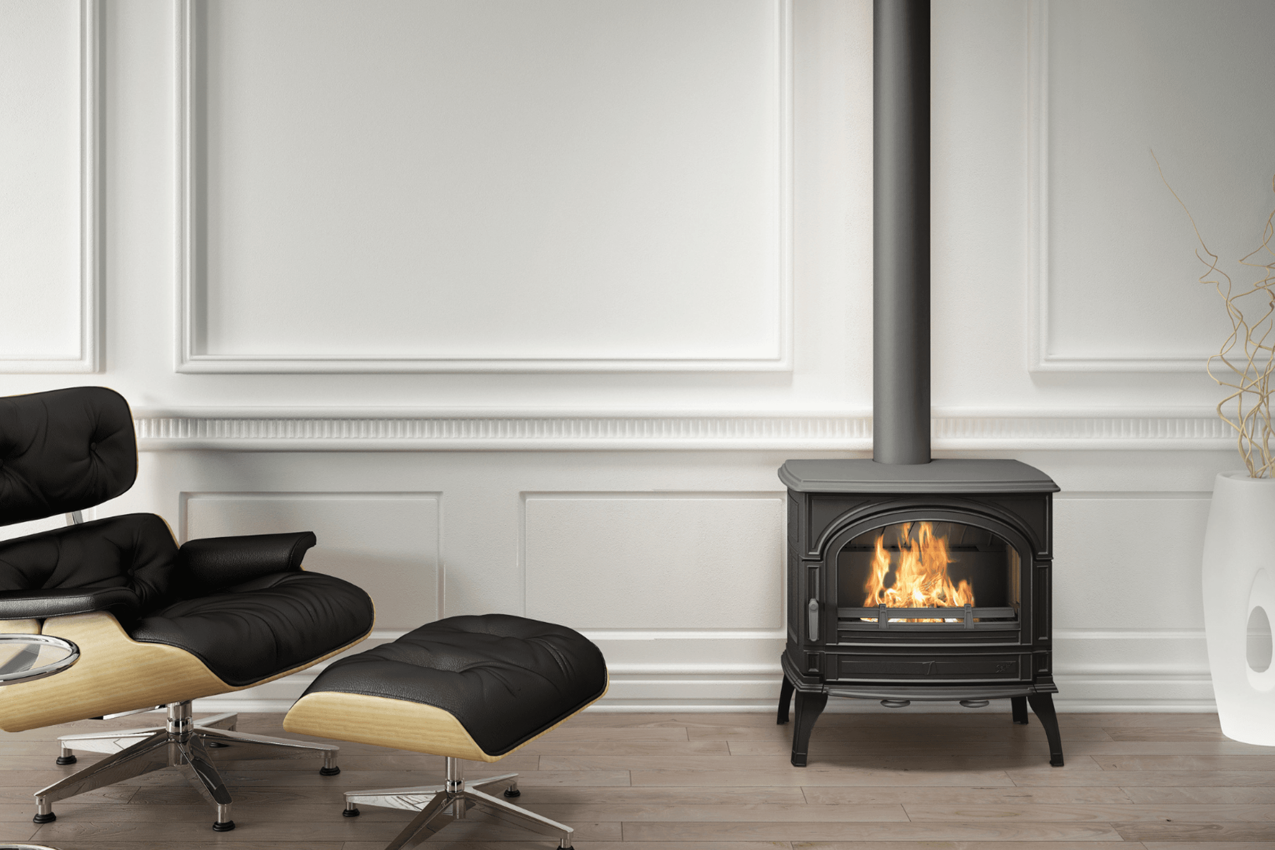 Seguin Topaze Wood Stove - Freestanding