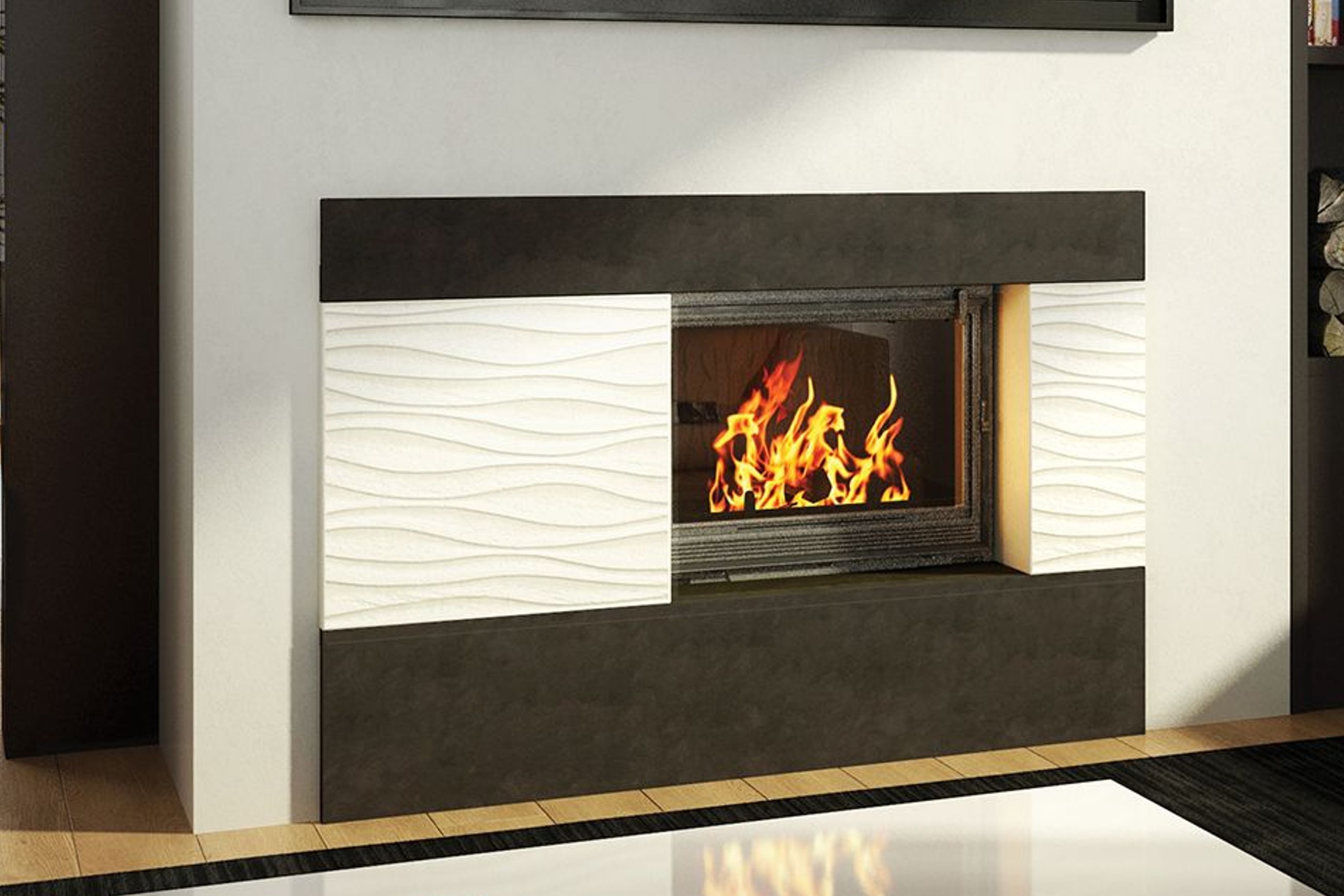Seguin Europa 7 Cheminee Fireplace - Swing Door