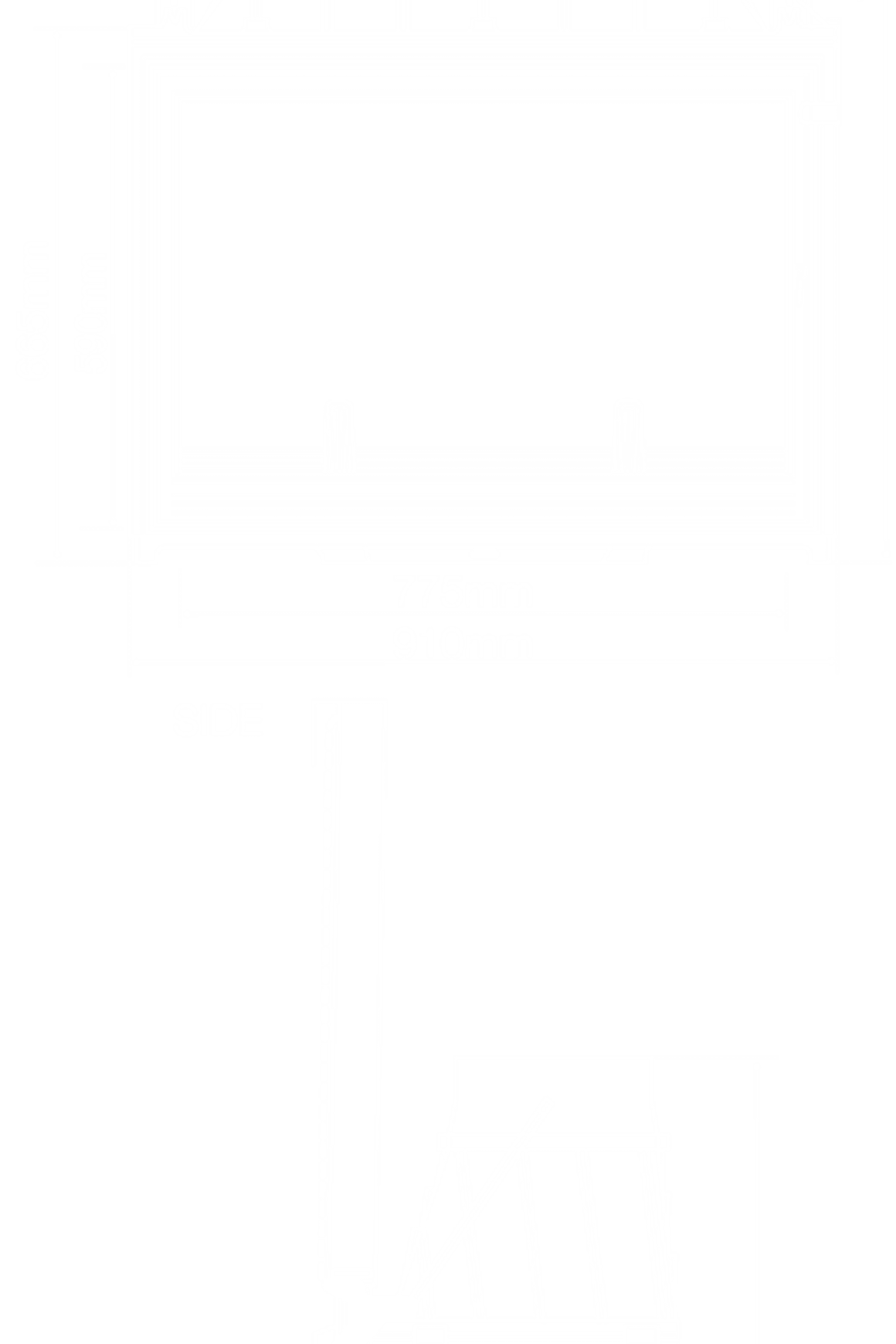 Seguin Super 9 Cheminee Fireplace - Swing and Lift Door