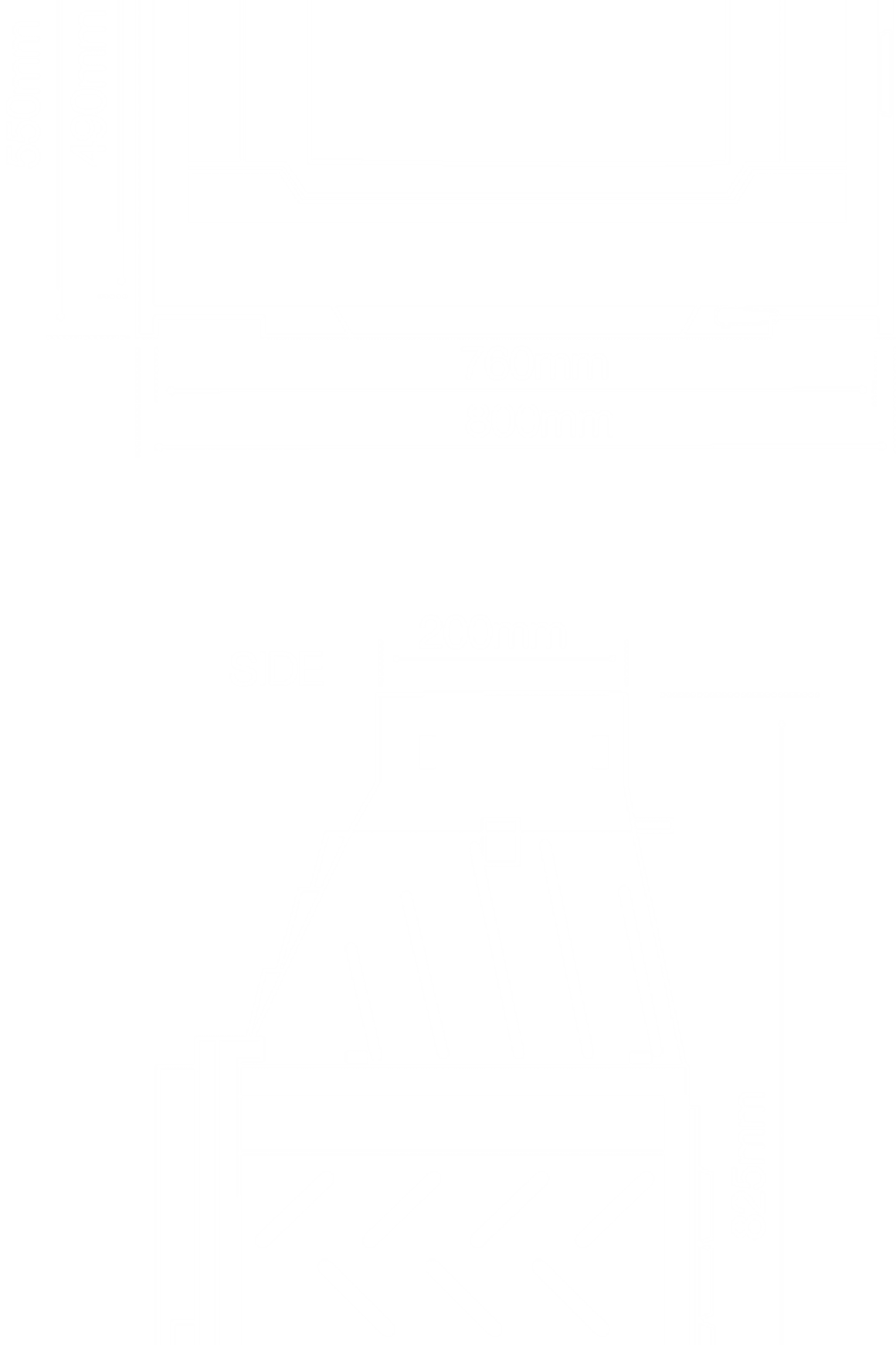 Seguin Visio 8 Plus Cheminee Fireplace - Swing Door