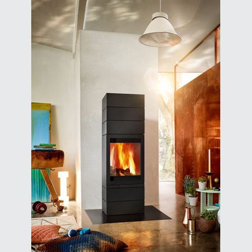 Skantherm Elements 600 Front - Slow Combustion Wood Heater