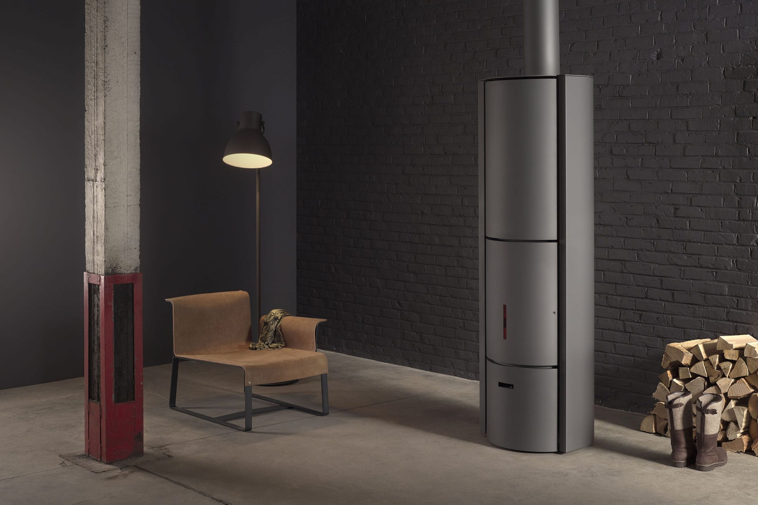 Stuv 30 Compact High Freestanding Wood Fireplace