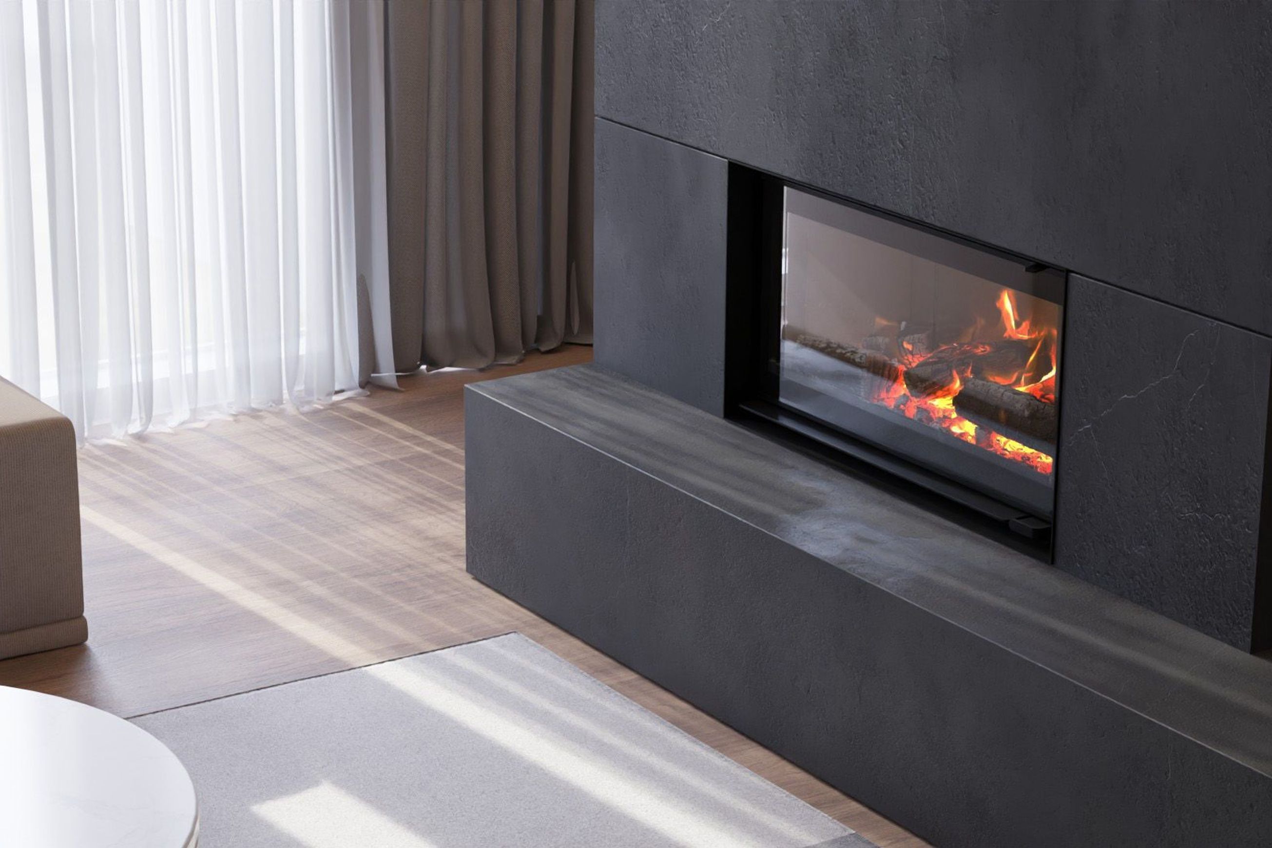 Escea TC970 Inbuilt Wood Fireplace