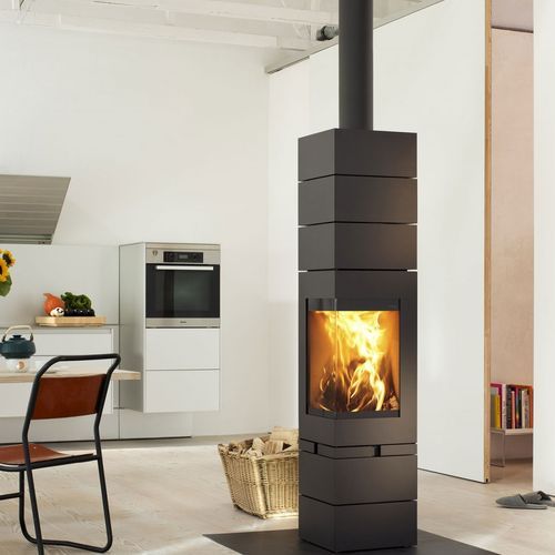 Skantherm Elements 400 - Corner Slow Combustion Wood Heater