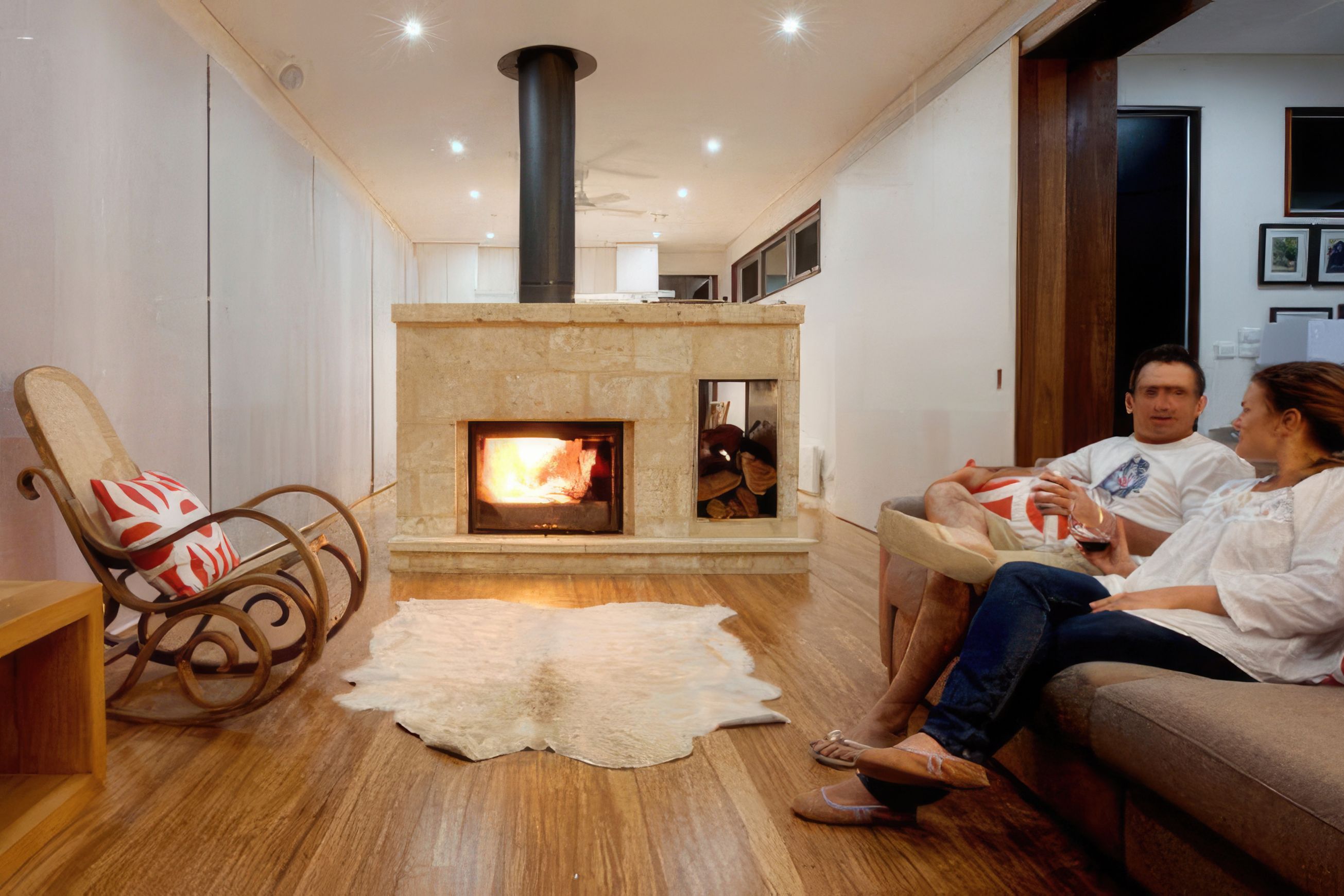 Cheminees Philippe Radiante 846 2V Fireplace