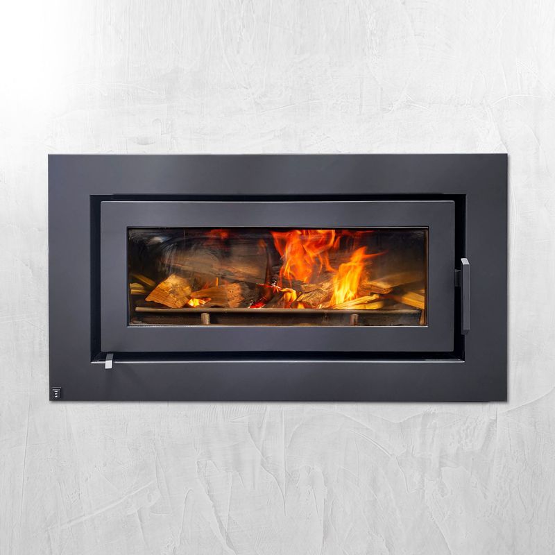 Kemlan Celestial 900 Insert Fan Forced Wood Fireplace