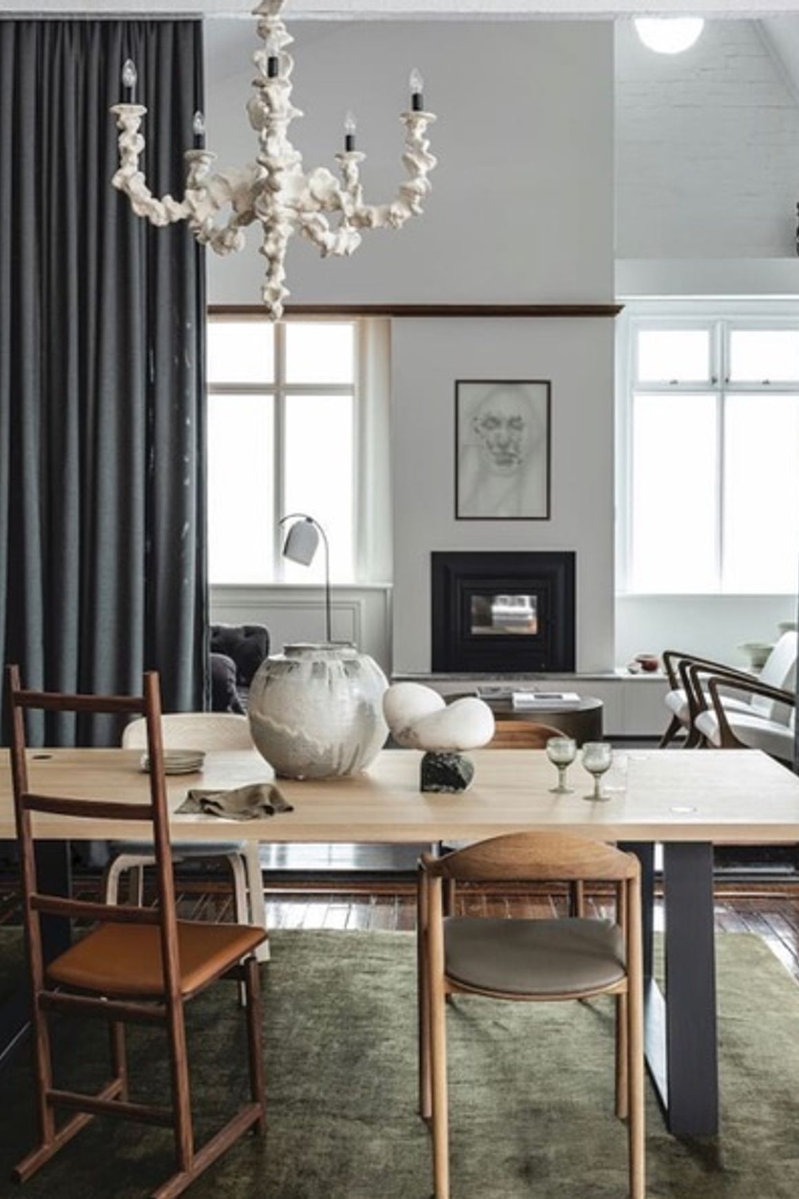 Kemlan Super Nova Insert Rural Wood Fireplace