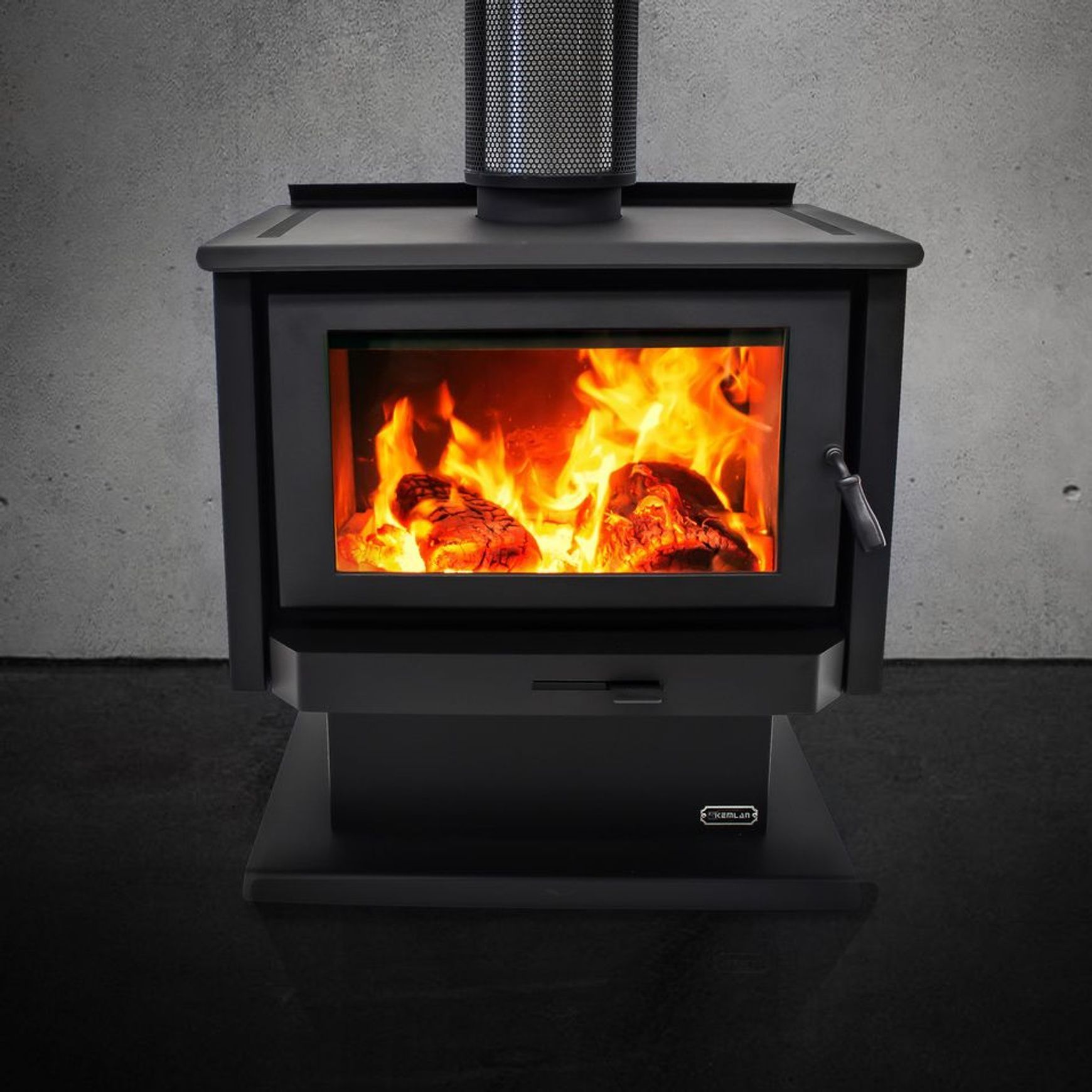Kemlan Tempo Grand Rural Wood Fireplace