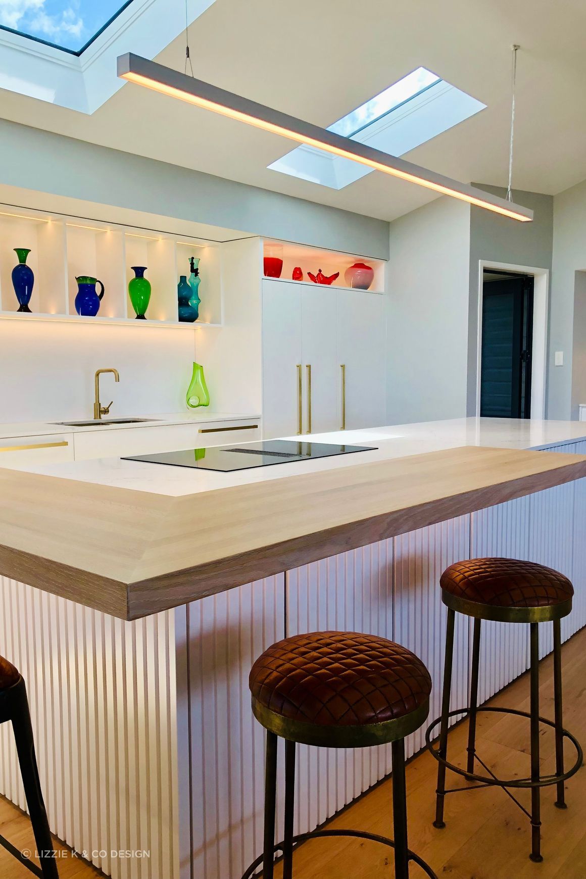 Stained Oak Benchtop