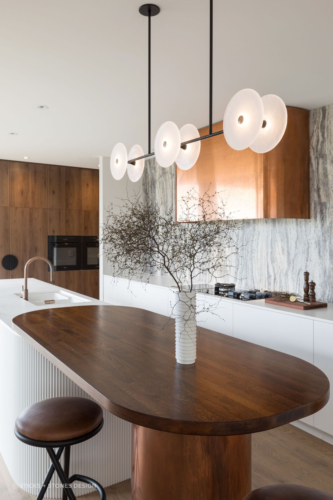Stained Oak Benchtop