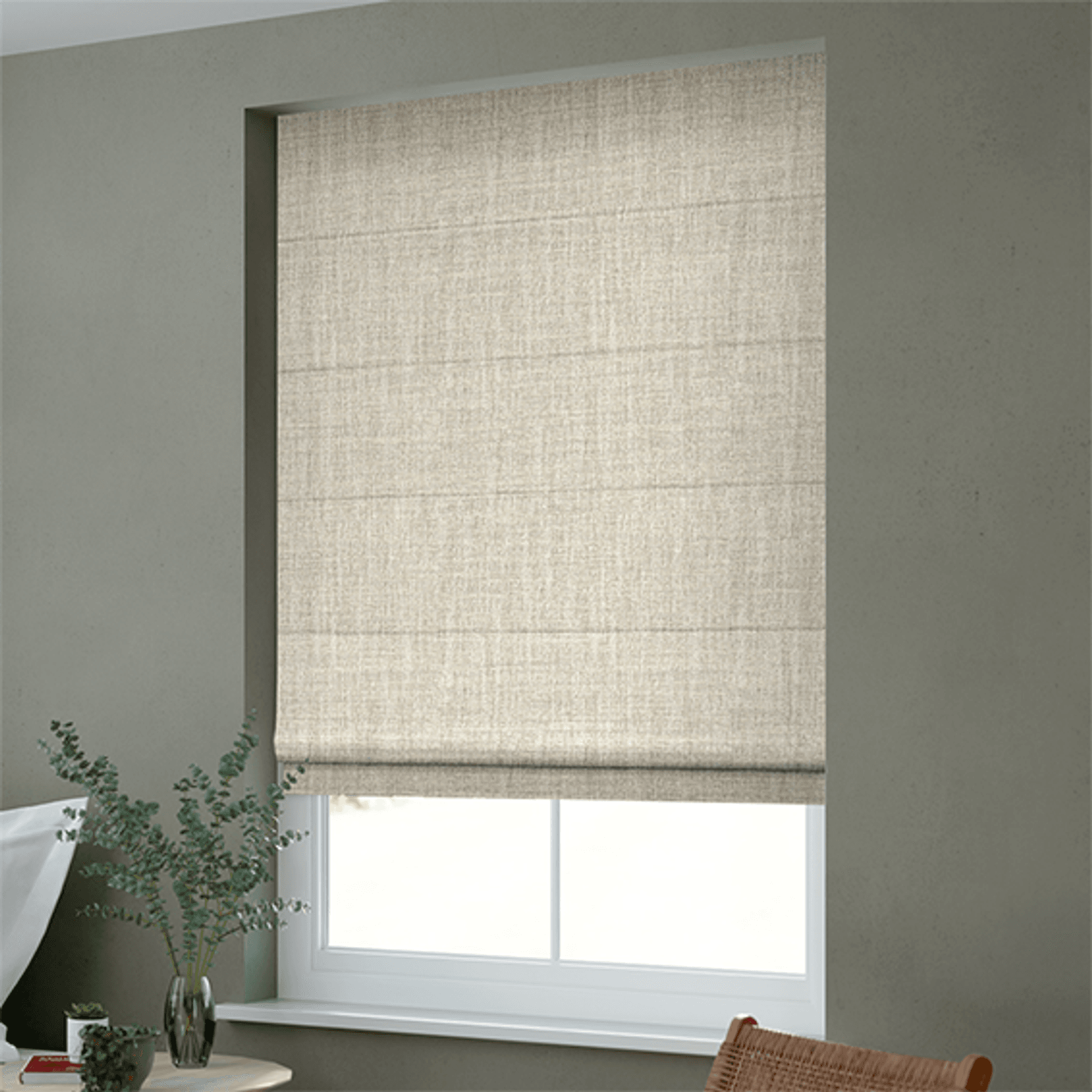 Wilton Natural Weave | Roman Blinds