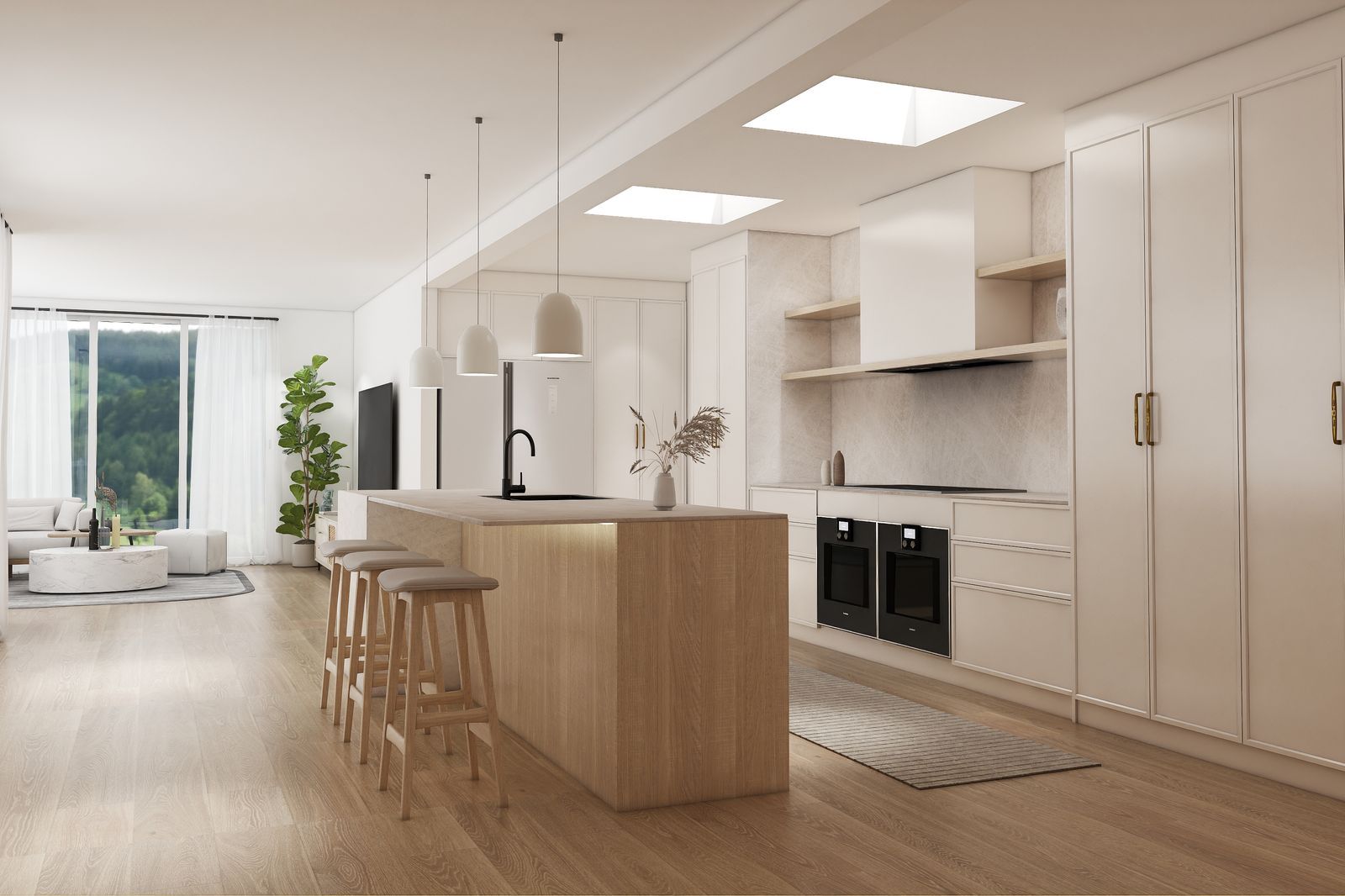 Scandinavian Designed Kitchen by Superior Renovations Design Department